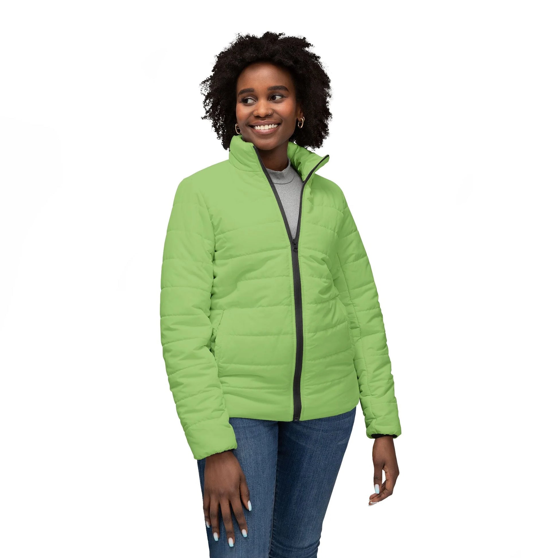 Buy The Best By Artsulli x Color Printify - Women’s Puffer Jacket (AOP) - 2025