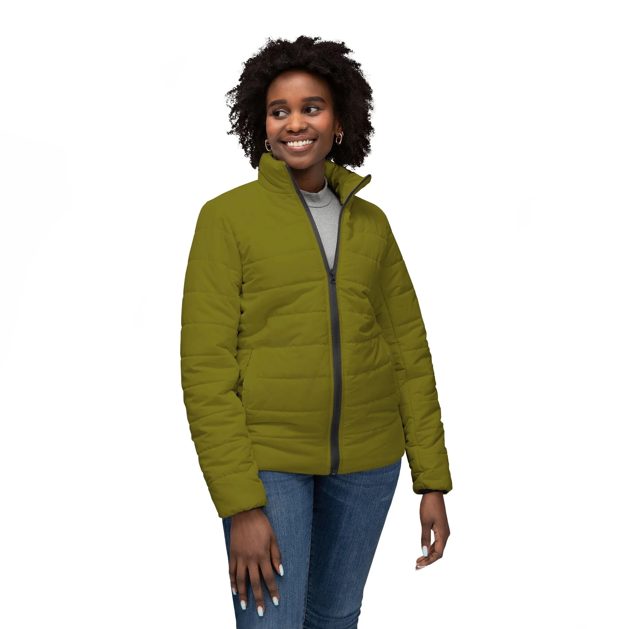 Buy The Best By Artsulli x Color Printify - Women’s Puffer Jacket (AOP) - 2025