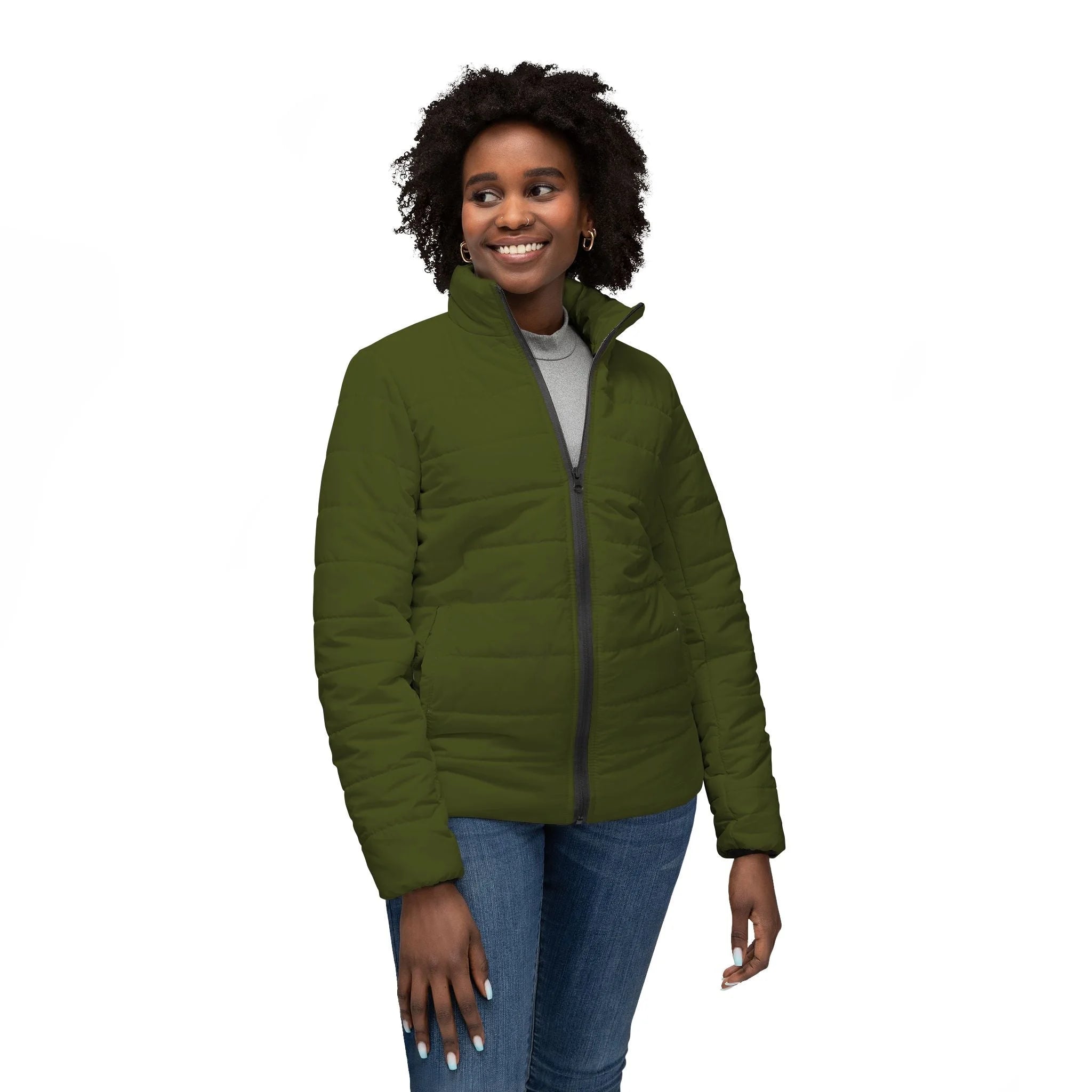 Buy The Best By Printify - Women’s Puffer Jacket (AOP) - 2025