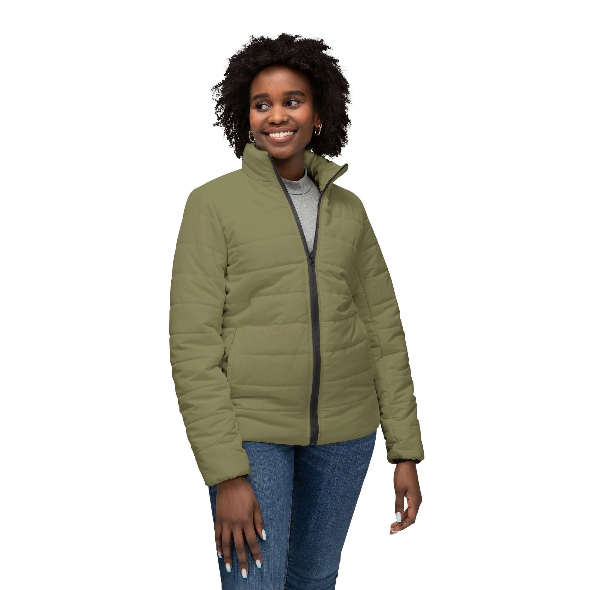 Buy The Best By Printify - Women’s Puffer Jacket (AOP) - 2025