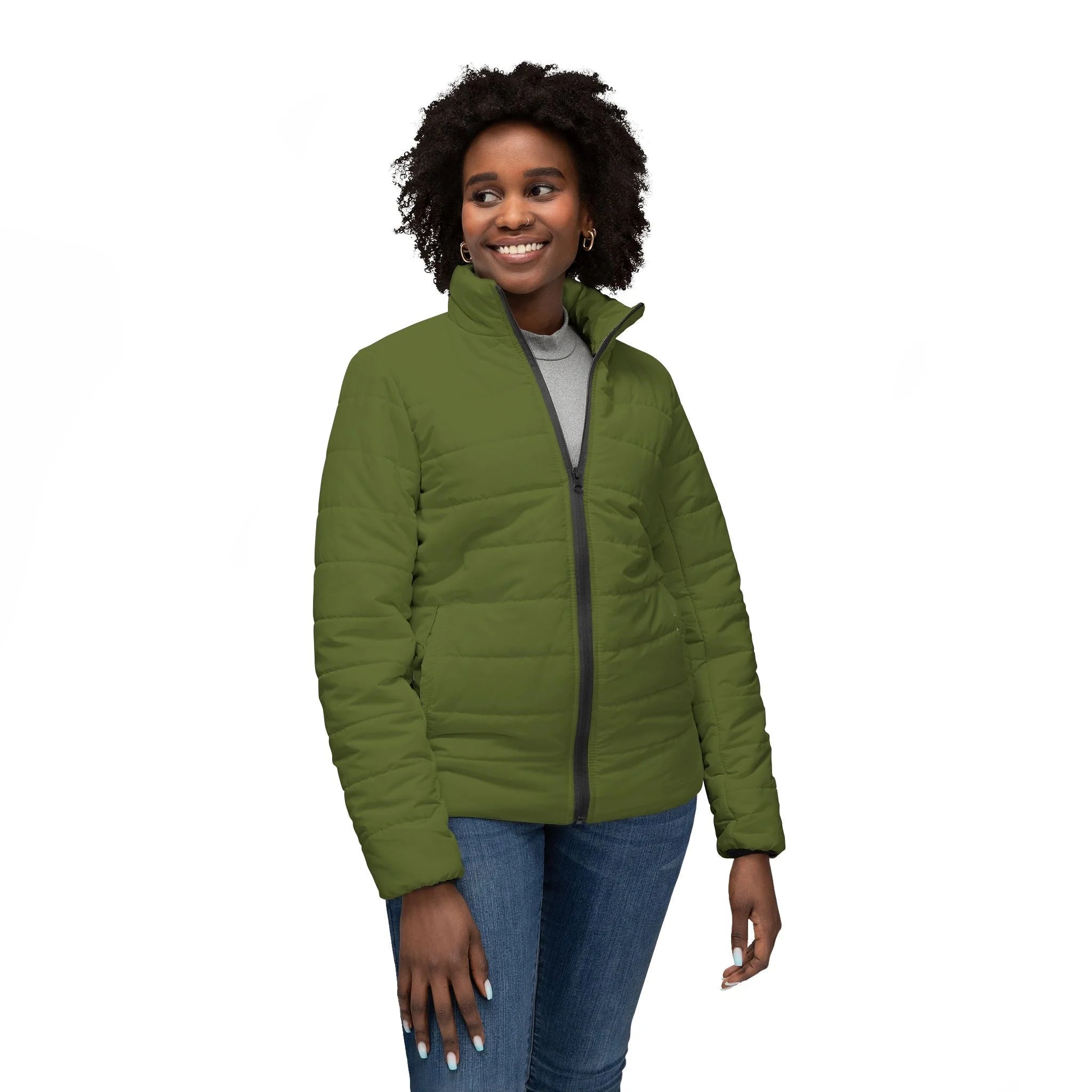 Buy The Best By Printify - Women’s Puffer Jacket (AOP) - 2025