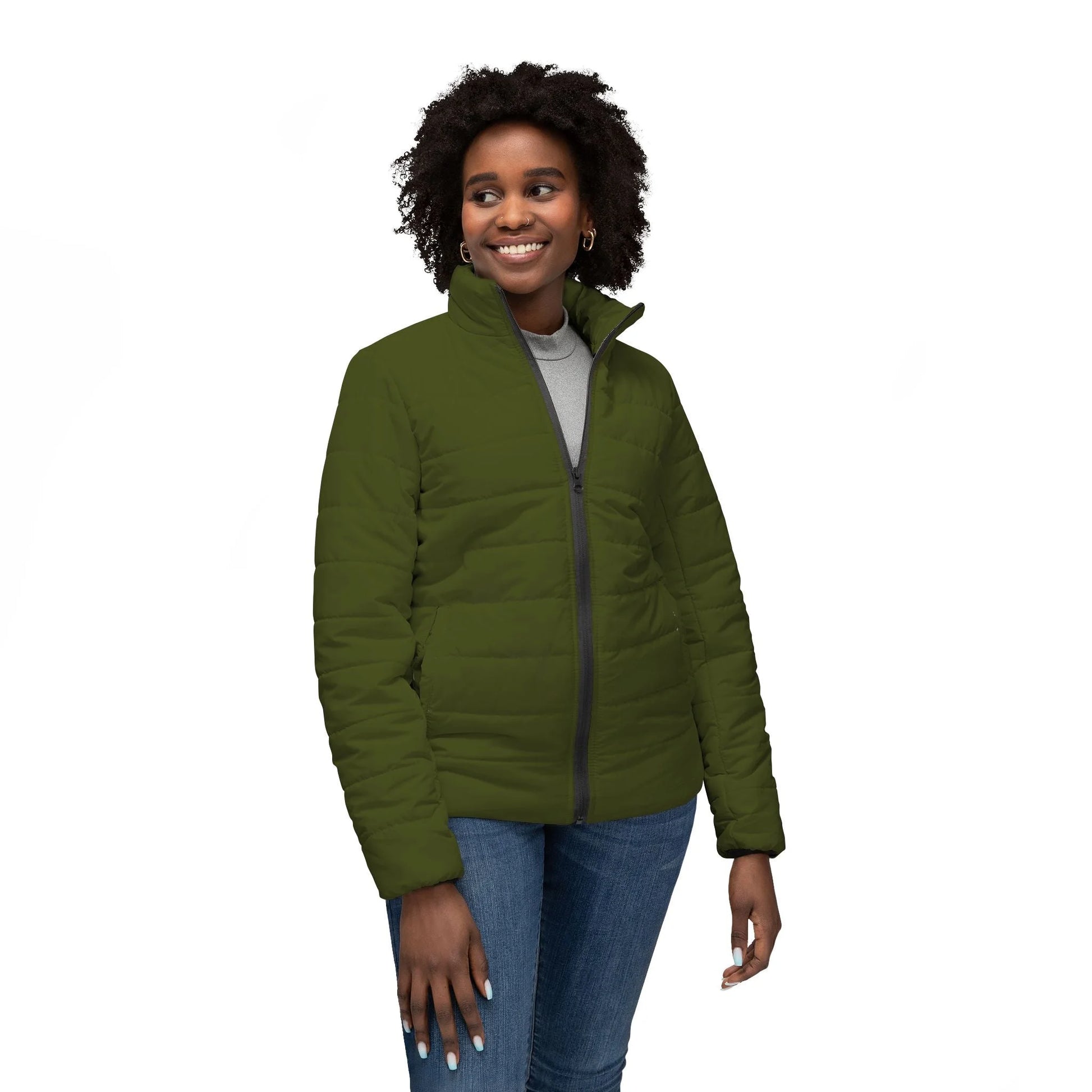 Buy The Best By Printify - Women’s Puffer Jacket (AOP) - 2025