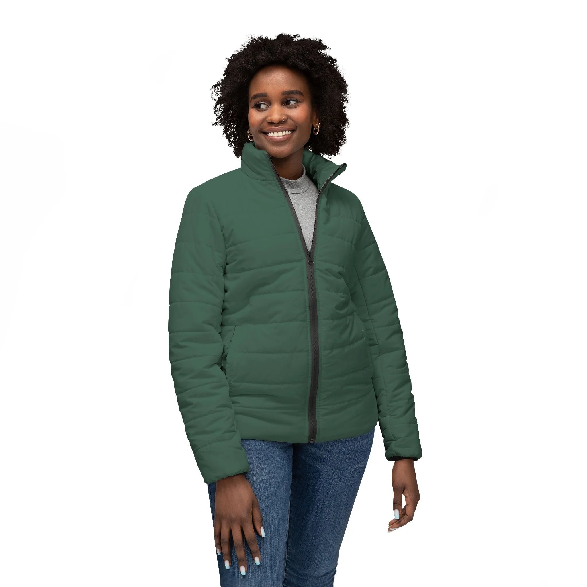 Buy The Best By Printify - Women’s Puffer Jacket (AOP) - 2025