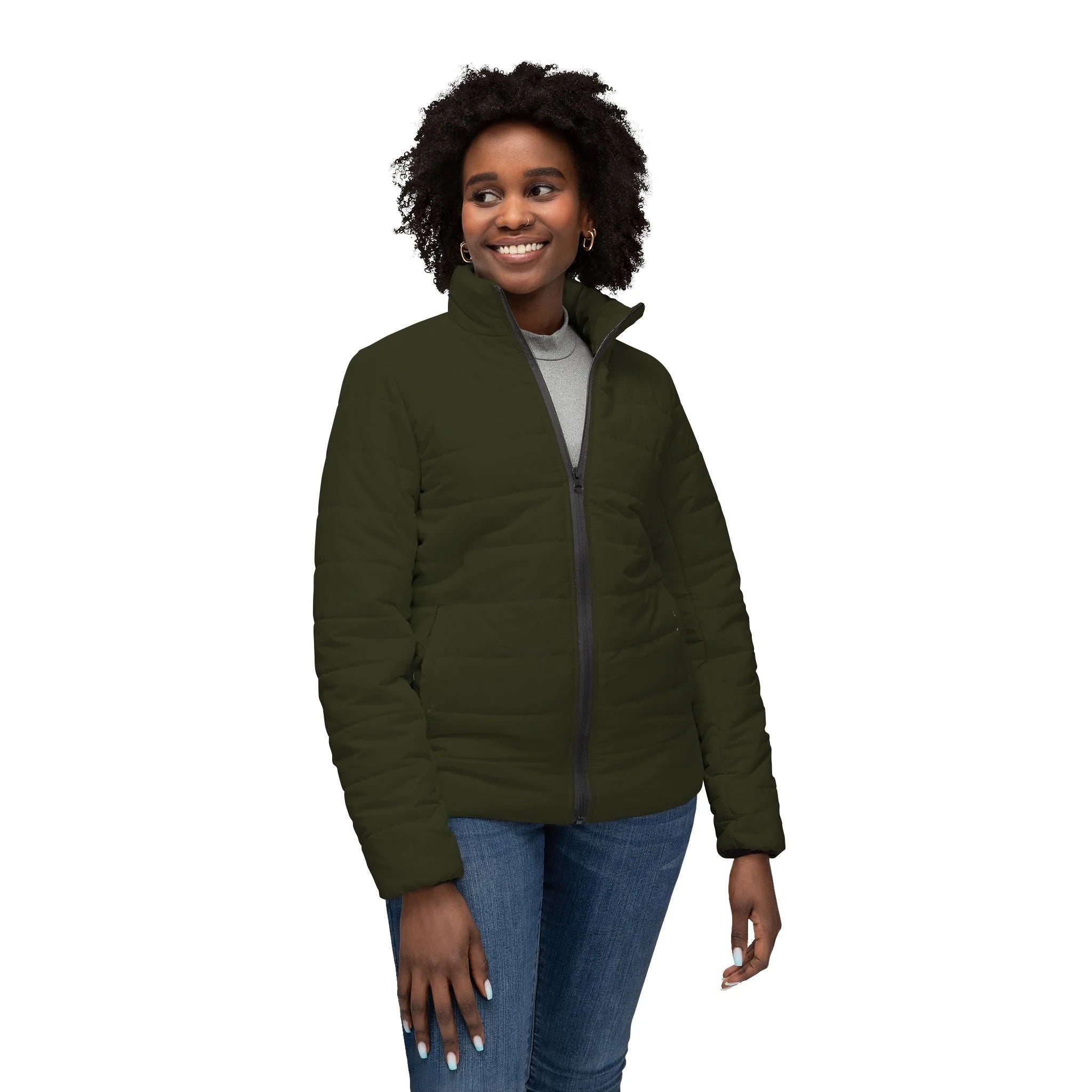 Buy The Best By Printify - Women’s Puffer Jacket (AOP) - 2025