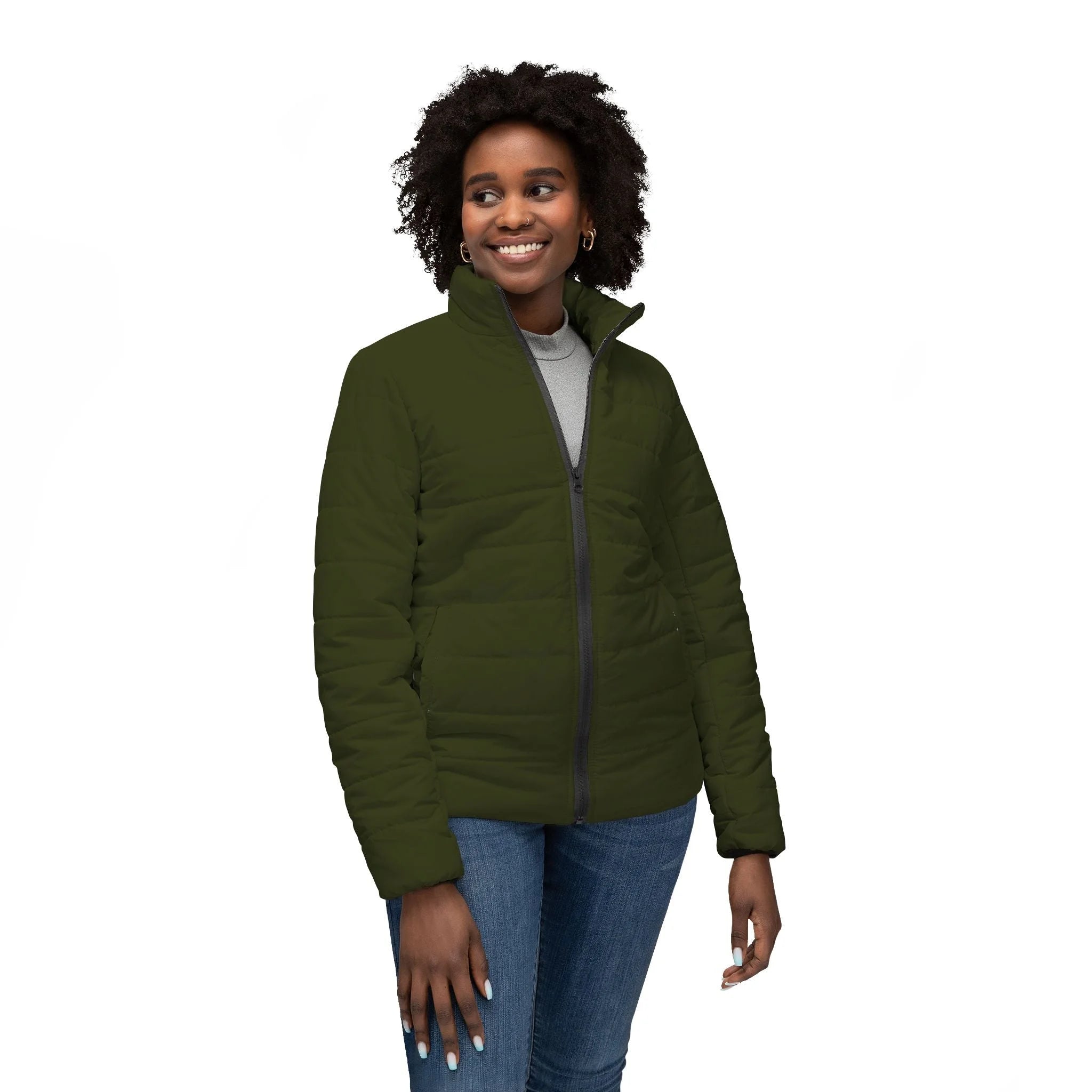 Buy The Best By Printify - Women’s Puffer Jacket (AOP) - 2025