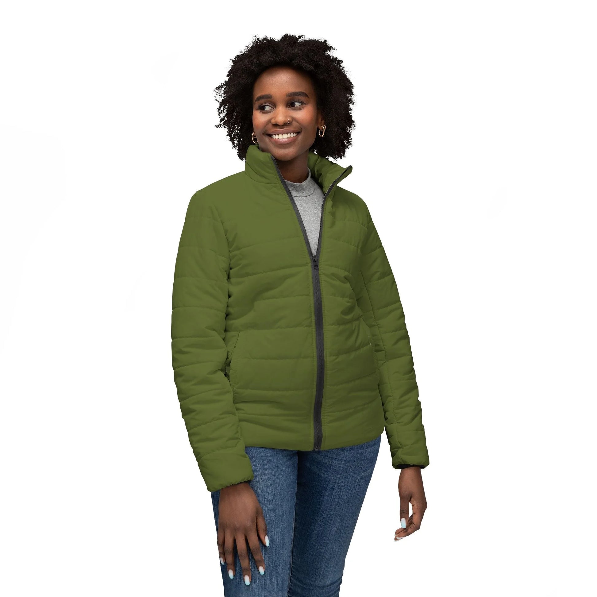 Buy The Best By Printify - Women’s Puffer Jacket (AOP) - 2025