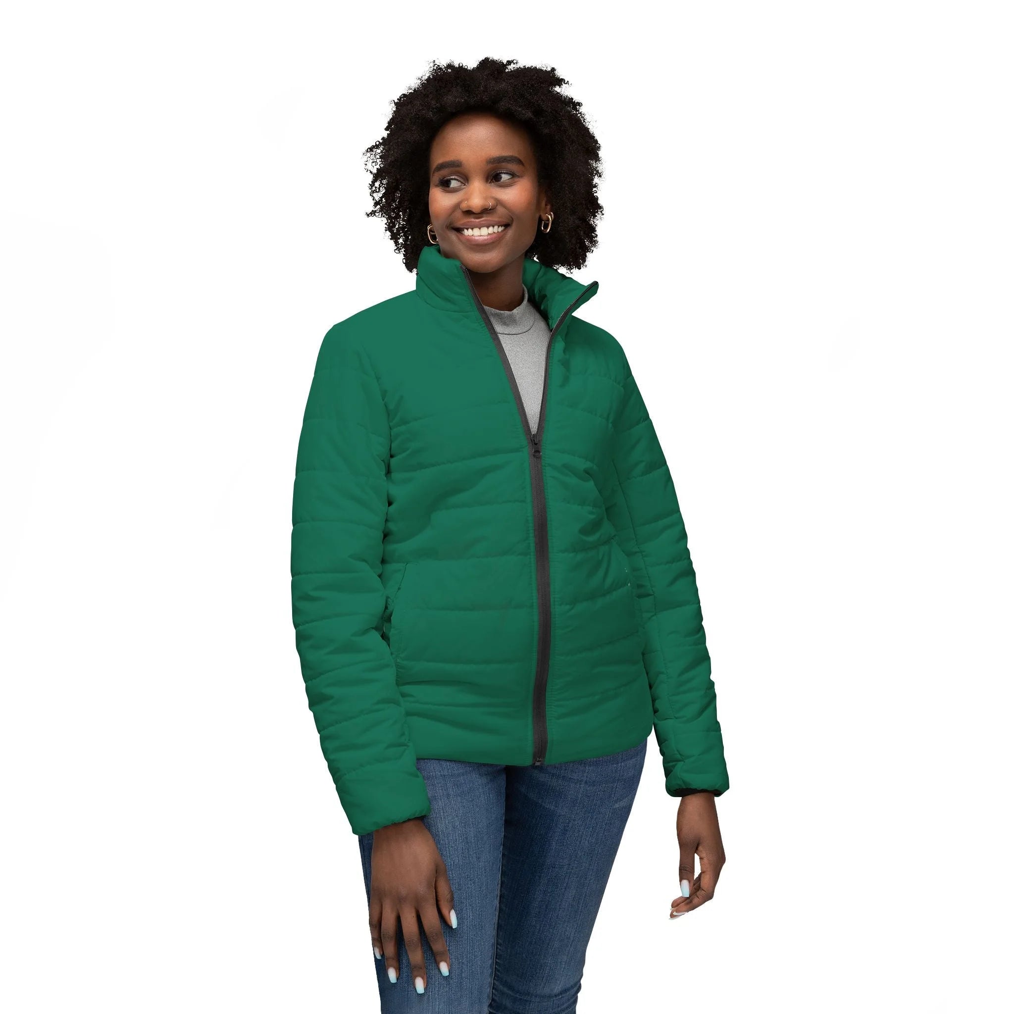 Buy The Best By Printify - Women’s Puffer Jacket (AOP) - 2025
