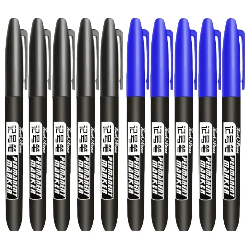 Buy The Best By Artsulli - Art is Long Life Short - Permanent Marker Pen Drawing Markers Black Blue Red Waterproof Ink Sketch Pens
