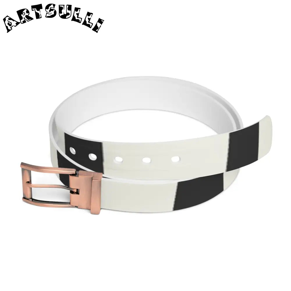 C4 Checkerboard Belt Launches Fashion, Artsulli - Art is Long, Life is Short, Accessories, Material, Bronze Metal, Size, 50'', , , 68822182384463