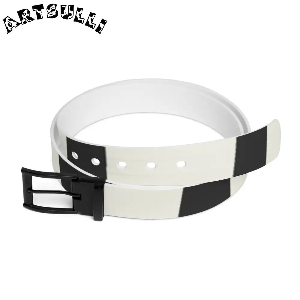C4 Checkerboard Belt Launches Fashion, Artsulli - Art is Long, Life is Short, Accessories, Material, Black Metal, Size, 50'', , , 68836882826874