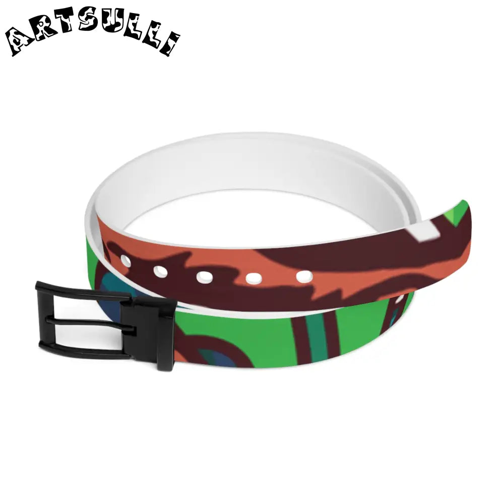 C4 Tropical Jungle Tigers Belt, Artsulli - Art is Long, Life is Short, Accessories, Material, Black Metal, Size, 50'', , , 14313213572176