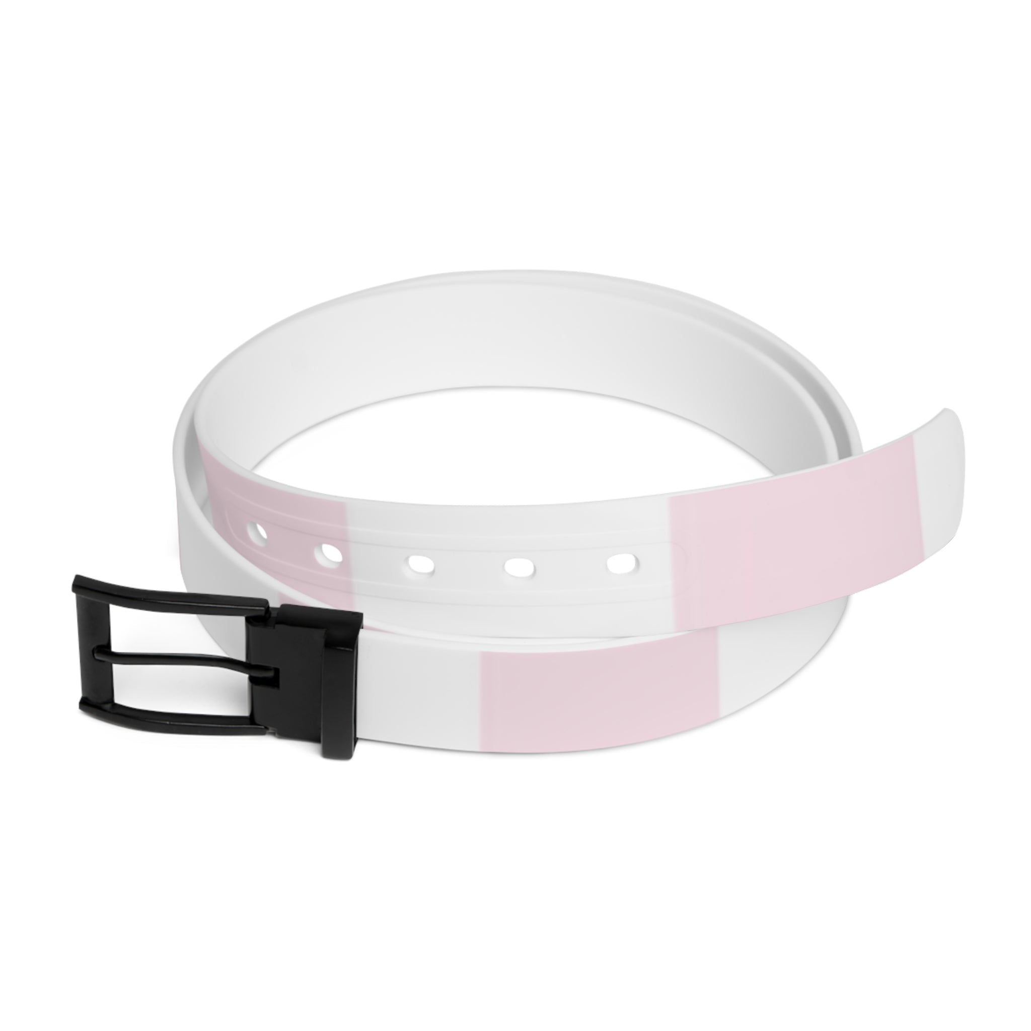 JAKKOUTTHEBXX C4 White and Pink Striped Belt 2025