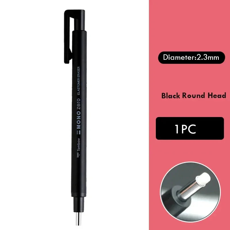 Buy The Best By Artsulli - Art is Long Life Short - Tombow Mono Zero Eraser Precision Tip Pen-Style Mechanical Rubber Refillable Pen Sketch