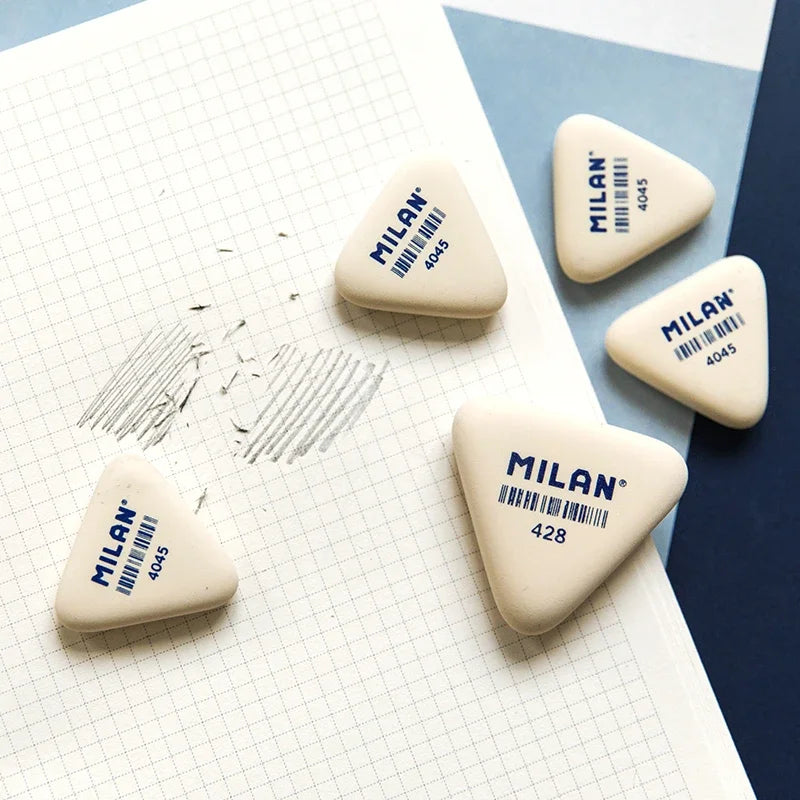 1pcs Sketch Drawing Erasing Cute Students Eraser Triangle Rubber Erasers for Pencil Stationery Office School Fine Art Supplies
