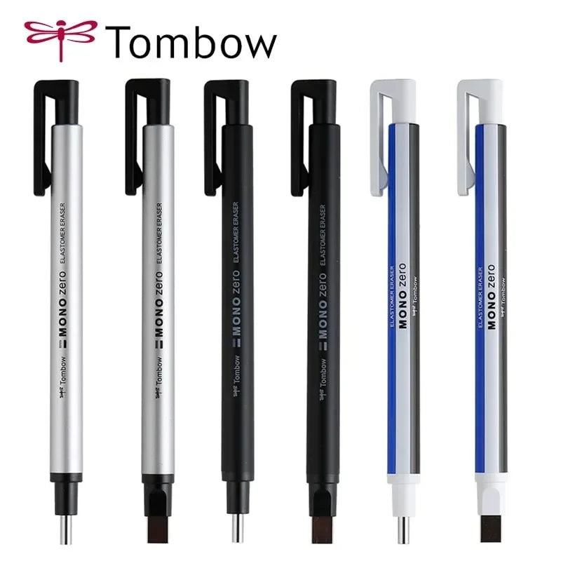Buy The Best By Artsulli - Art is Long Life Short - Tombow Mono Zero Eraser Precision Tip Pen-Style Mechanical Rubber Refillable Pen Sketch