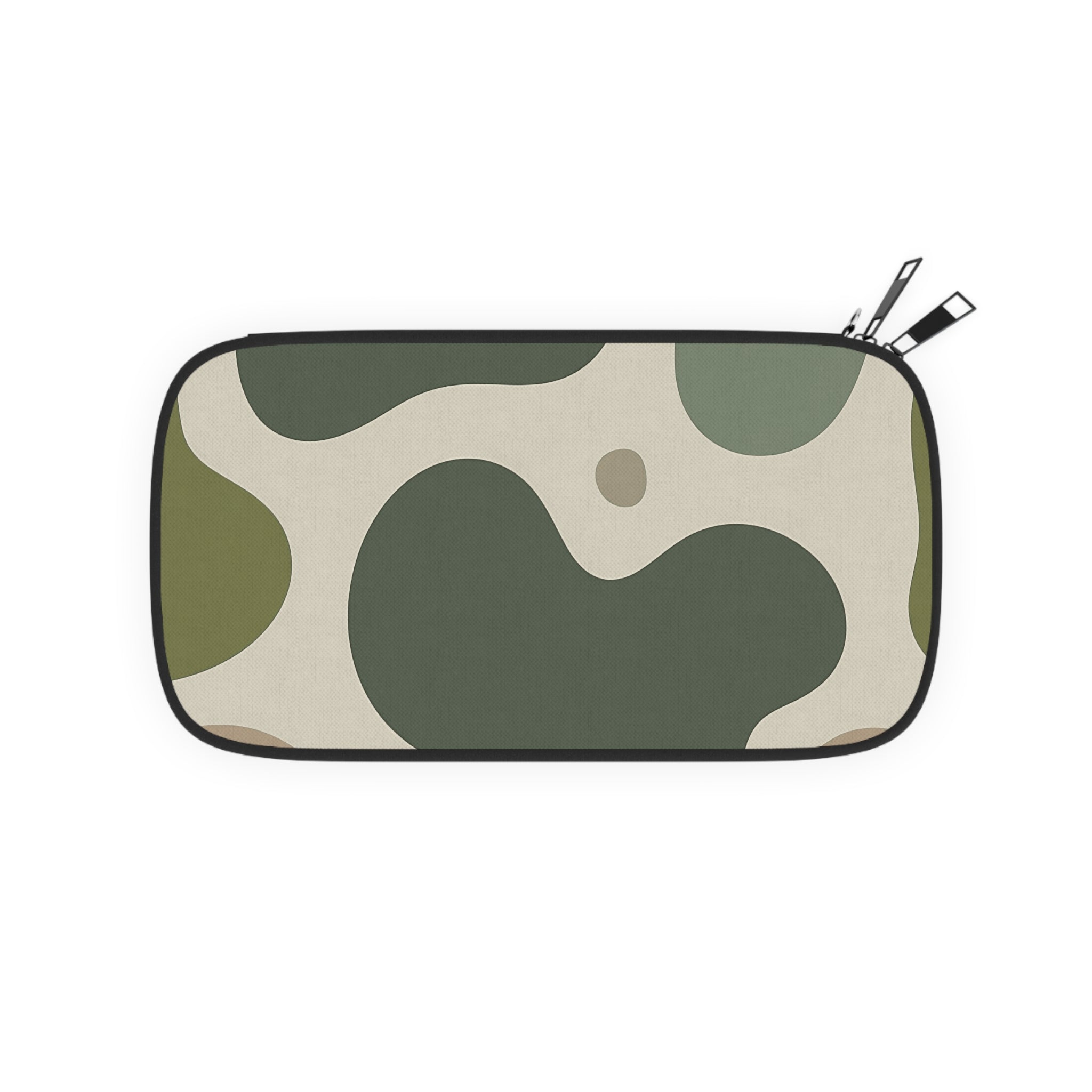 Camouflage Organizer Pouch, Artsulli - Art is Long, Life is Short, Bags, Size, 4.7" x 9.1", , , , , 21674524027804601585