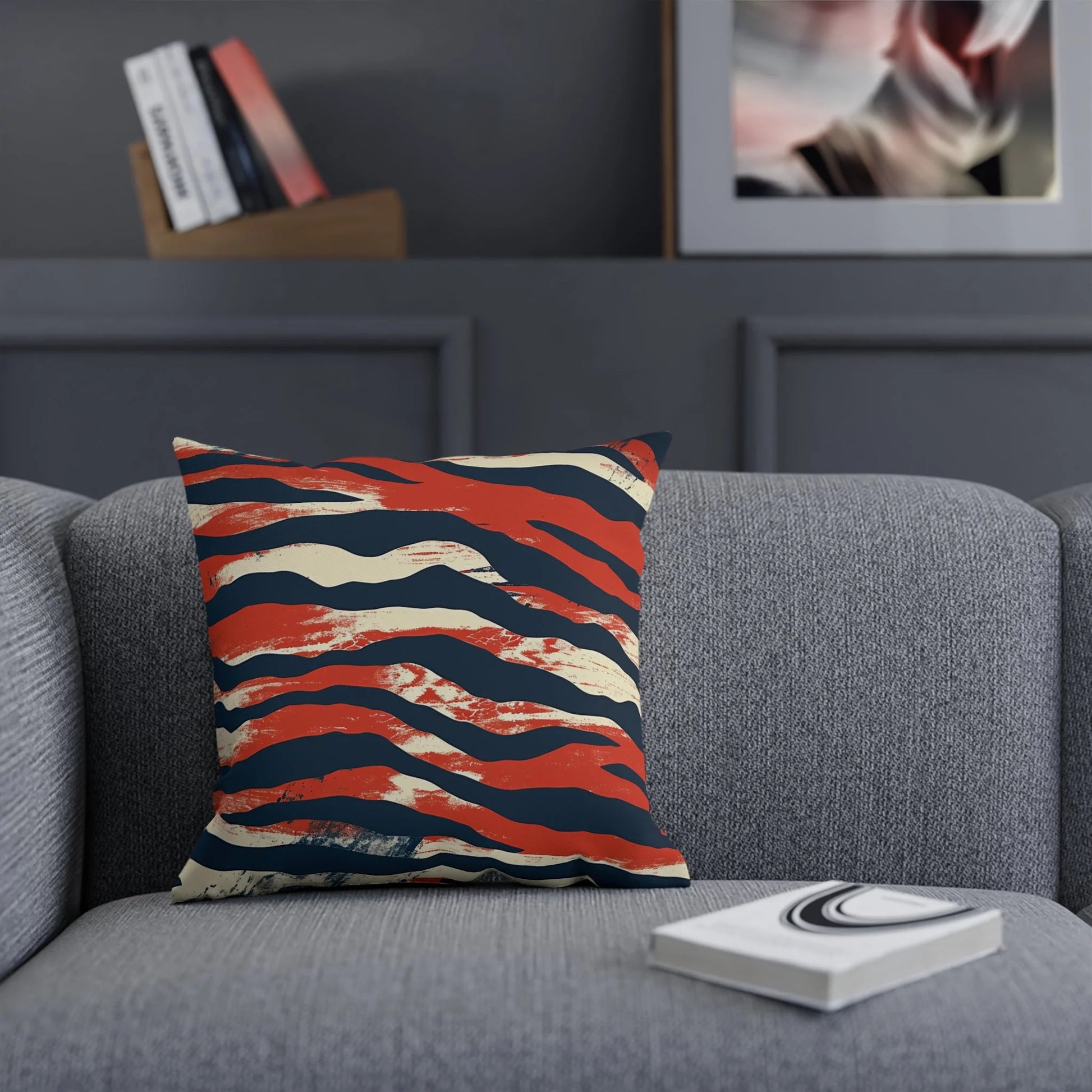 Capricious Tiger Wave Cushion a Decor Enthusiast Dream, Artsulli - Art is Long, Life is Short, Home Decor, , , , , , , 