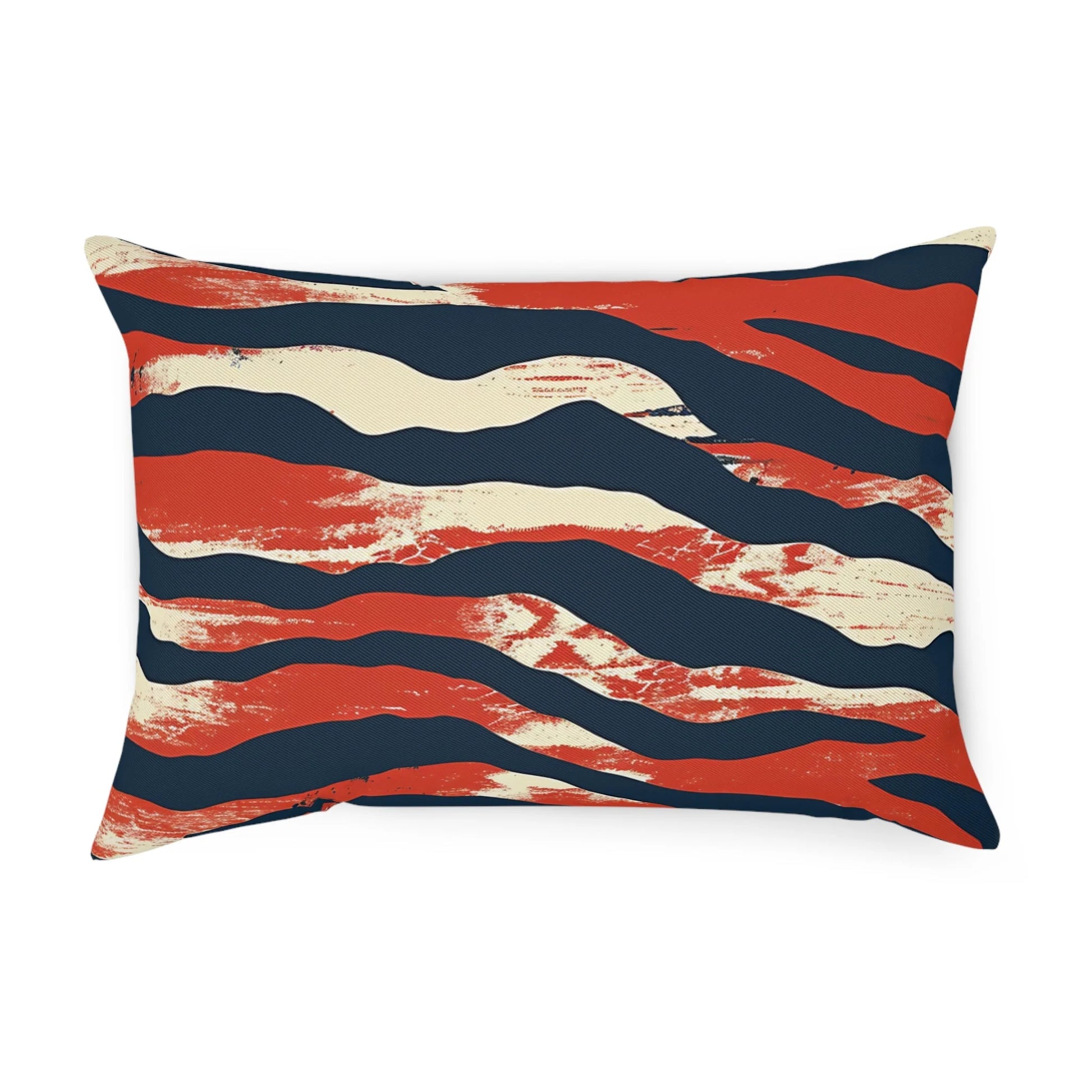Capricious Tiger Wave Cushion a Decor Enthusiast Dream, Artsulli - Art is Long, Life is Short, Home Decor, Size, 19.7 × 13.8, , , , , 19149179876622
