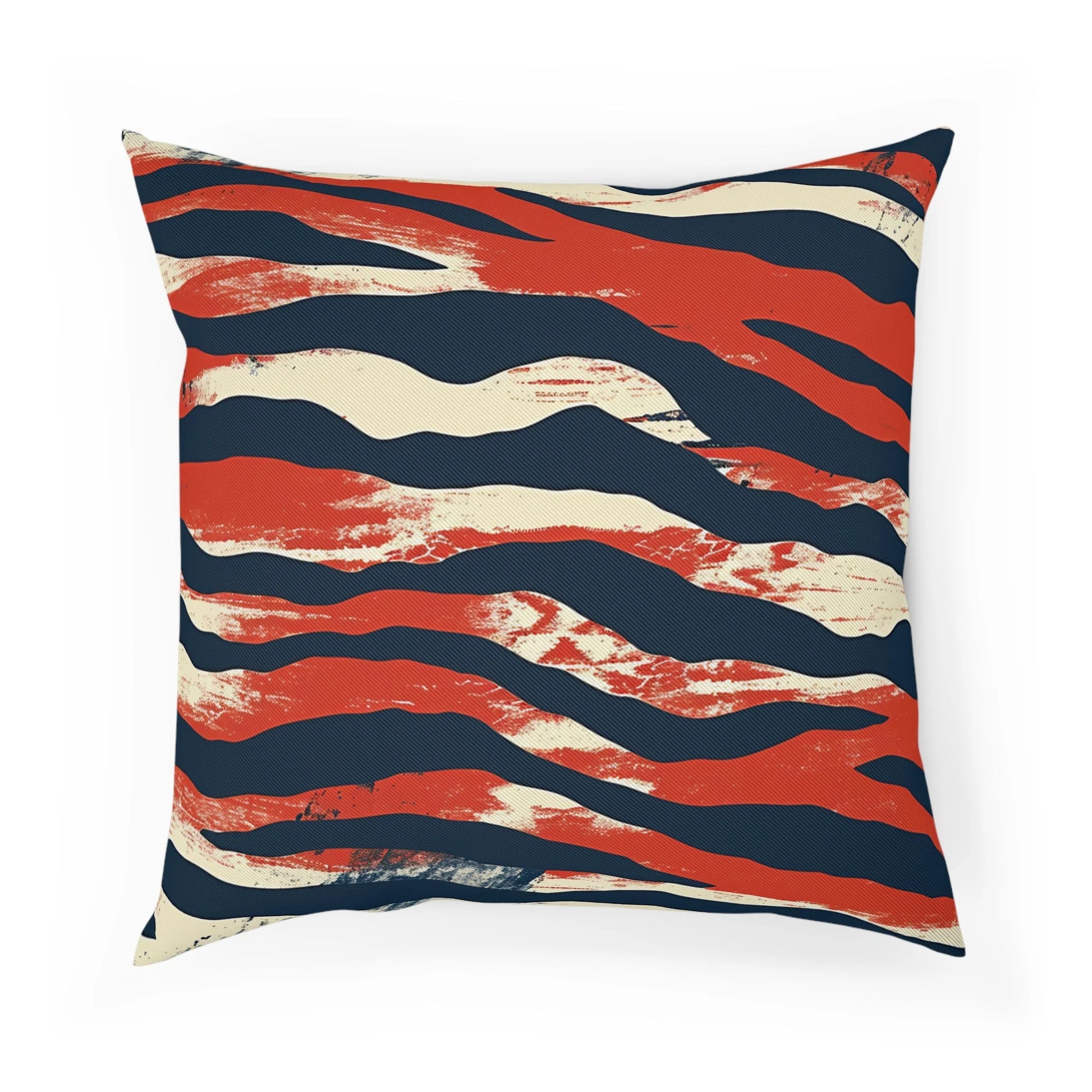 Capricious Tiger Wave Cushion a Decor Enthusiast Dream, Artsulli - Art is Long, Life is Short, Home Decor, Size, 18.1 × 18.1, , , , , 19136074433646