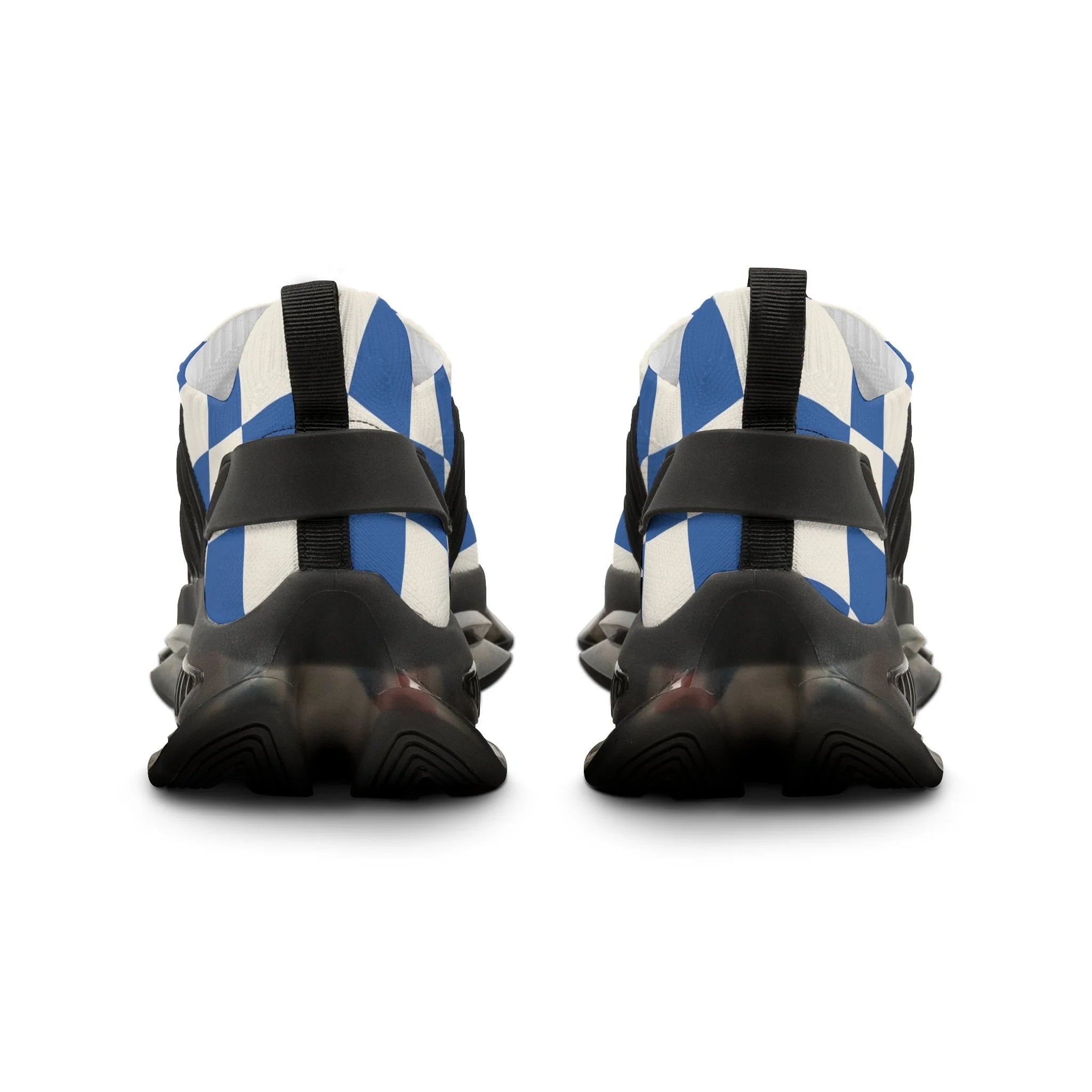 Checkerboard EVA Shock-Absorbing Mesh Sneakers, Artsulli - Art is Long, Life is Short, Shoes, , , , , , , 