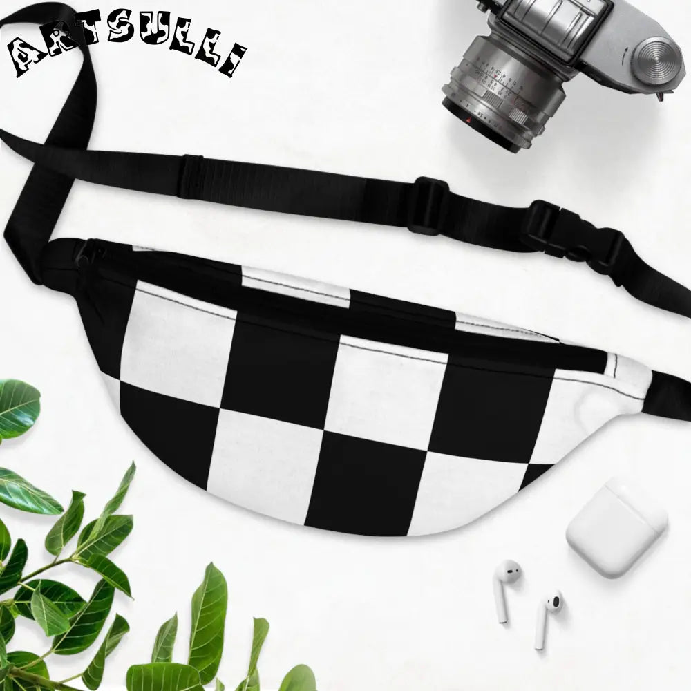 JAKKOUTTHEBXX Checkered Lightweight Bag Fanny Pack 2025