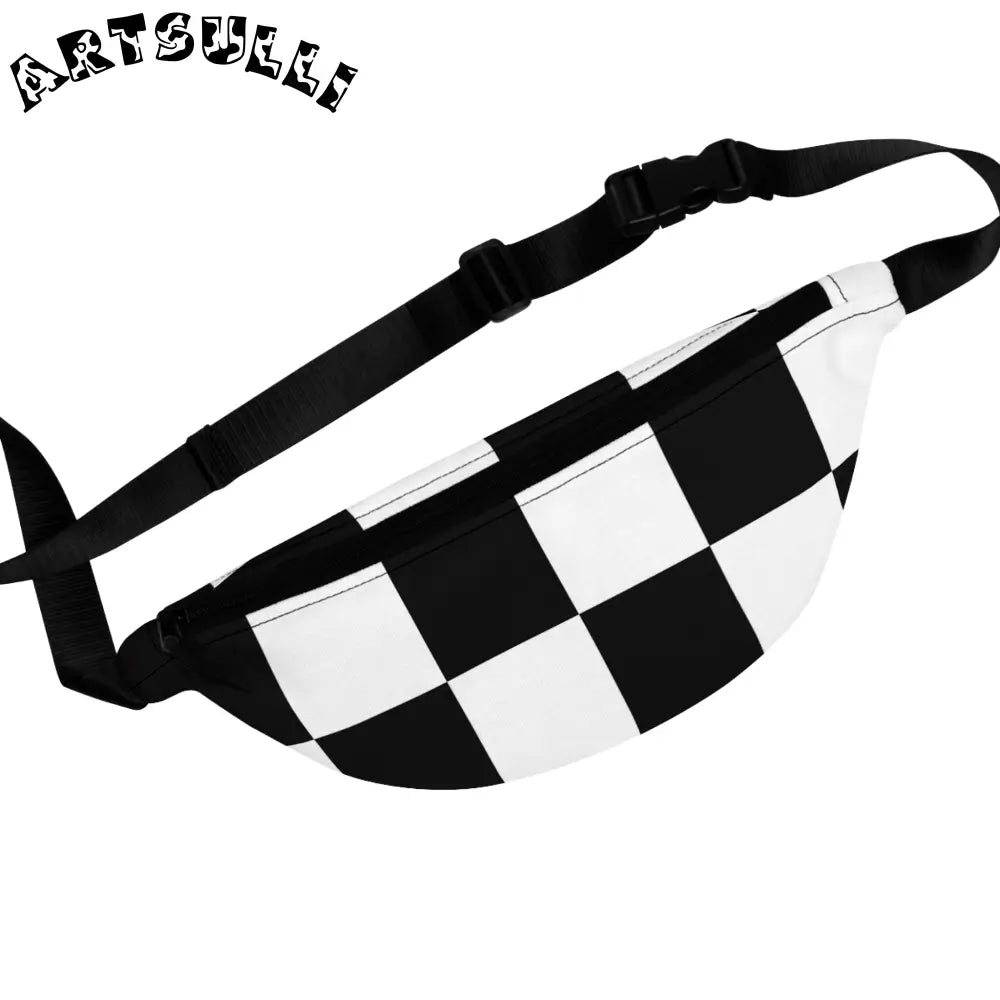 JAKKOUTTHEBXX Checkered Lightweight Bag Fanny Pack 2025