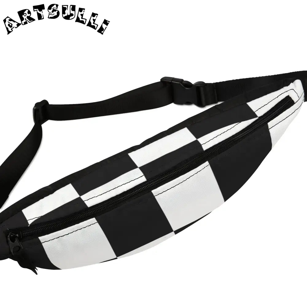 JAKKOUTTHEBXX Checkered Lightweight Bag Fanny Pack 2025