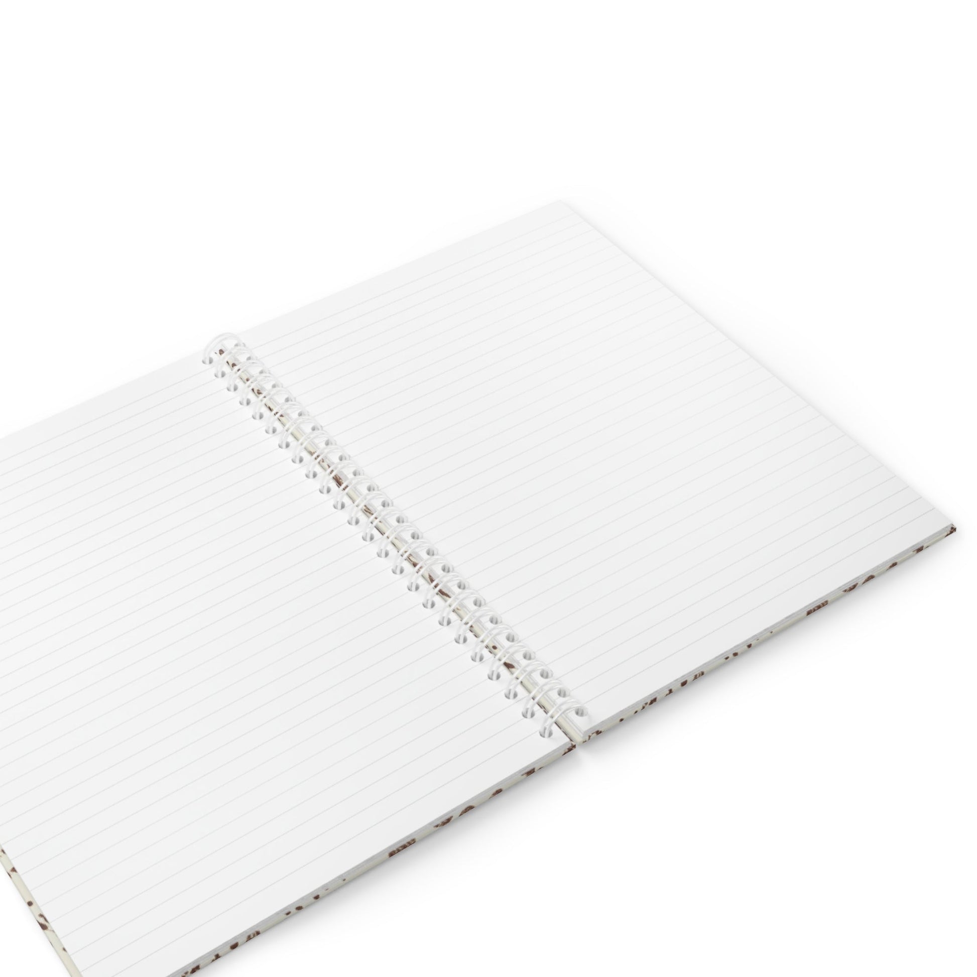 Printify Cheetah Print Wide-Ruled Spiral Notebook 2025