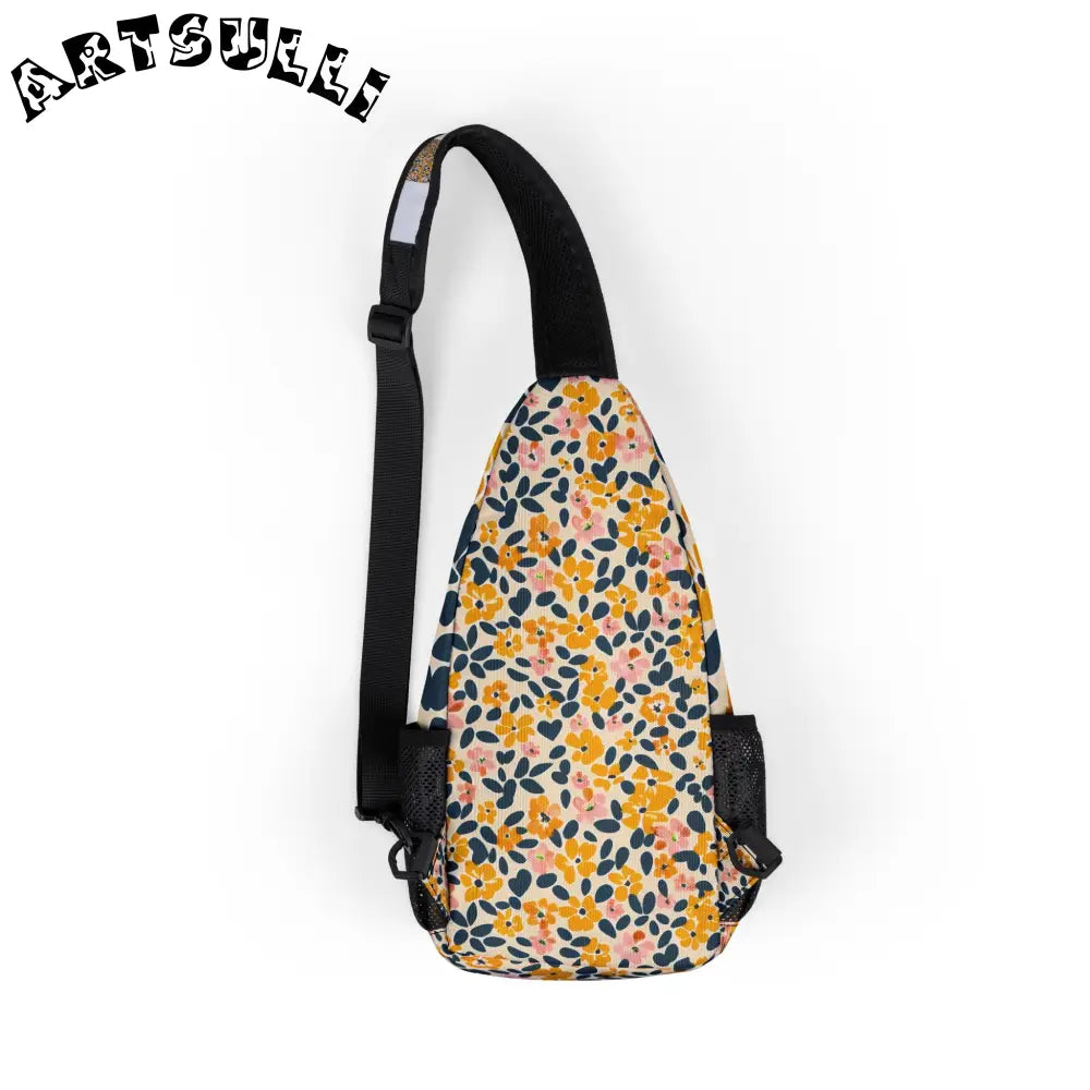 JAKKOUTTHEBXX Customizable Floral Print Chest Bag 2025