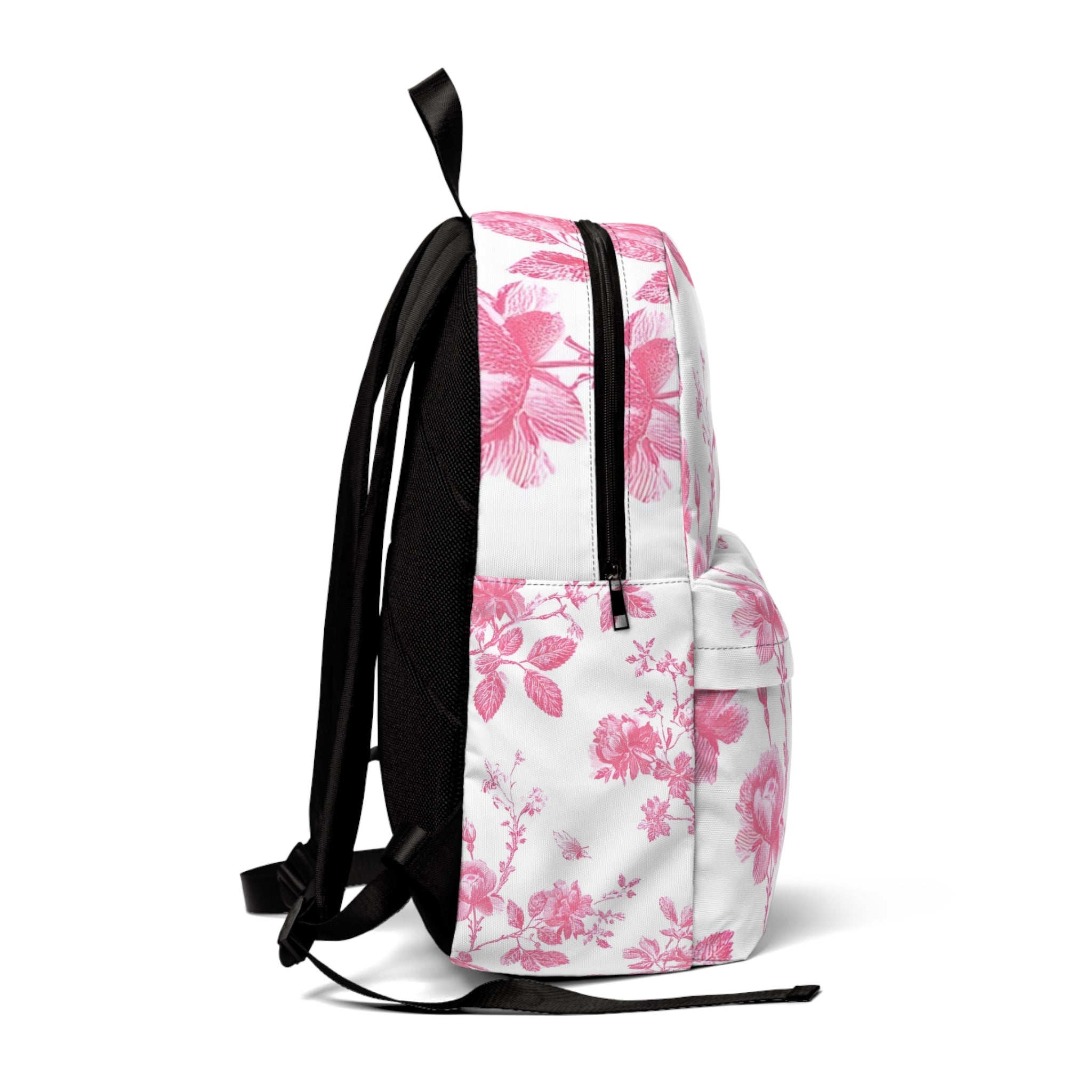 Classic Floral Backpack, Artsulli - Art is Long, Life is Short, Bags, , , , , , , 