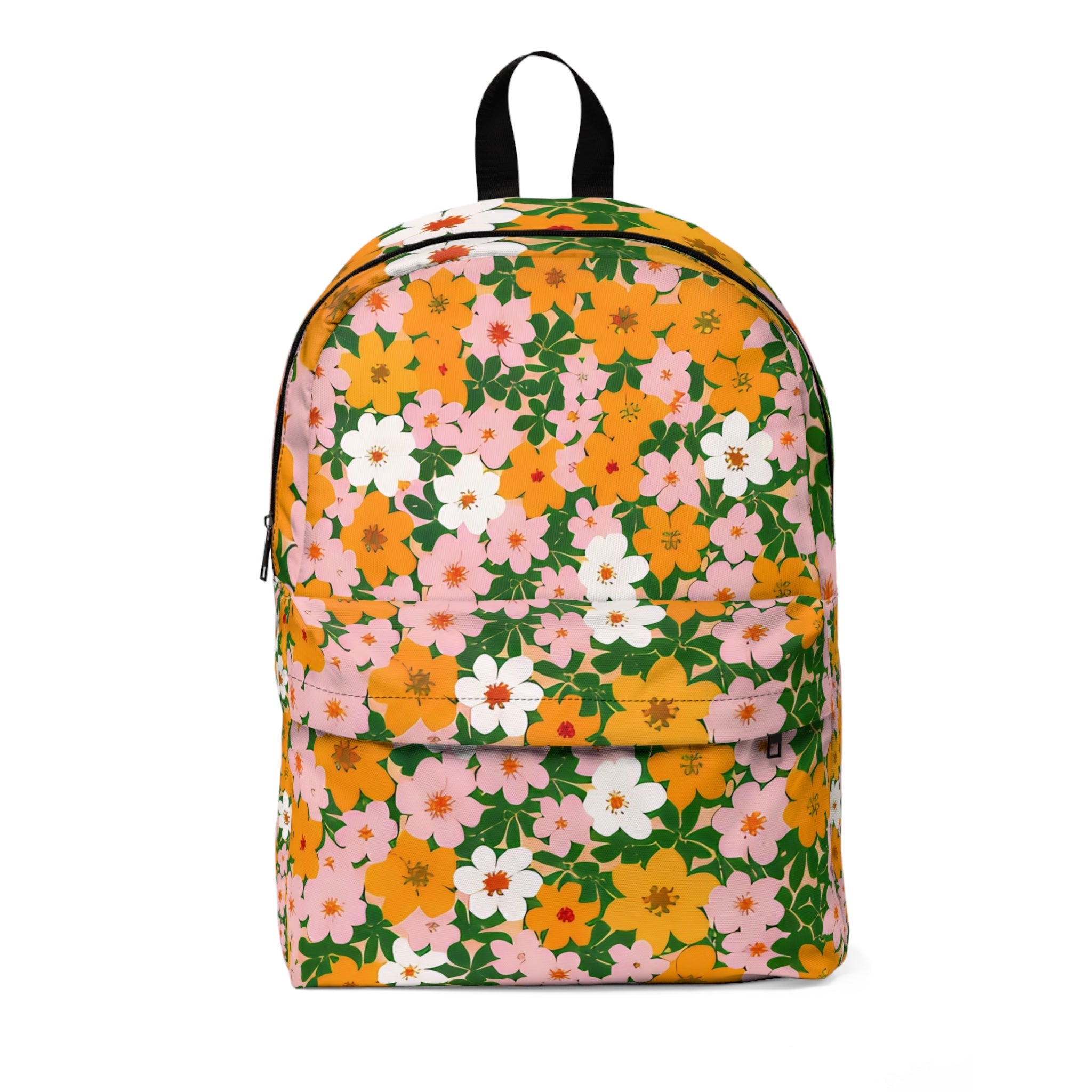 Printify Classic Floral Print Backpack 2025