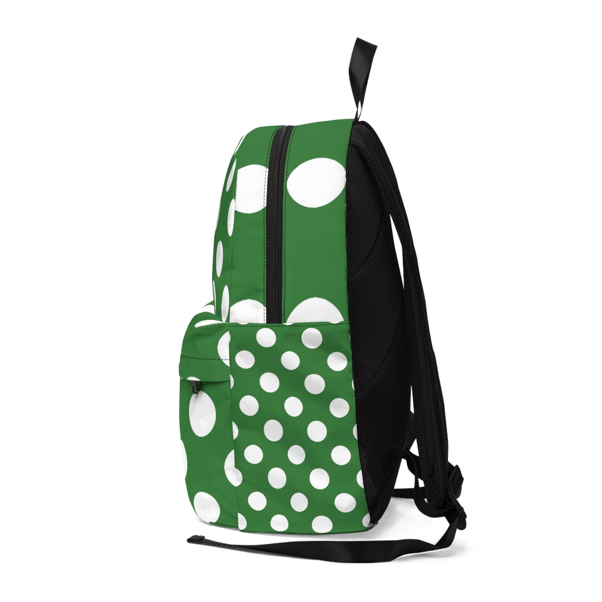 Classic Green Polka Dot Backpack, Artsulli - Art is Long, Life is Short, Bags, , , , , , , 