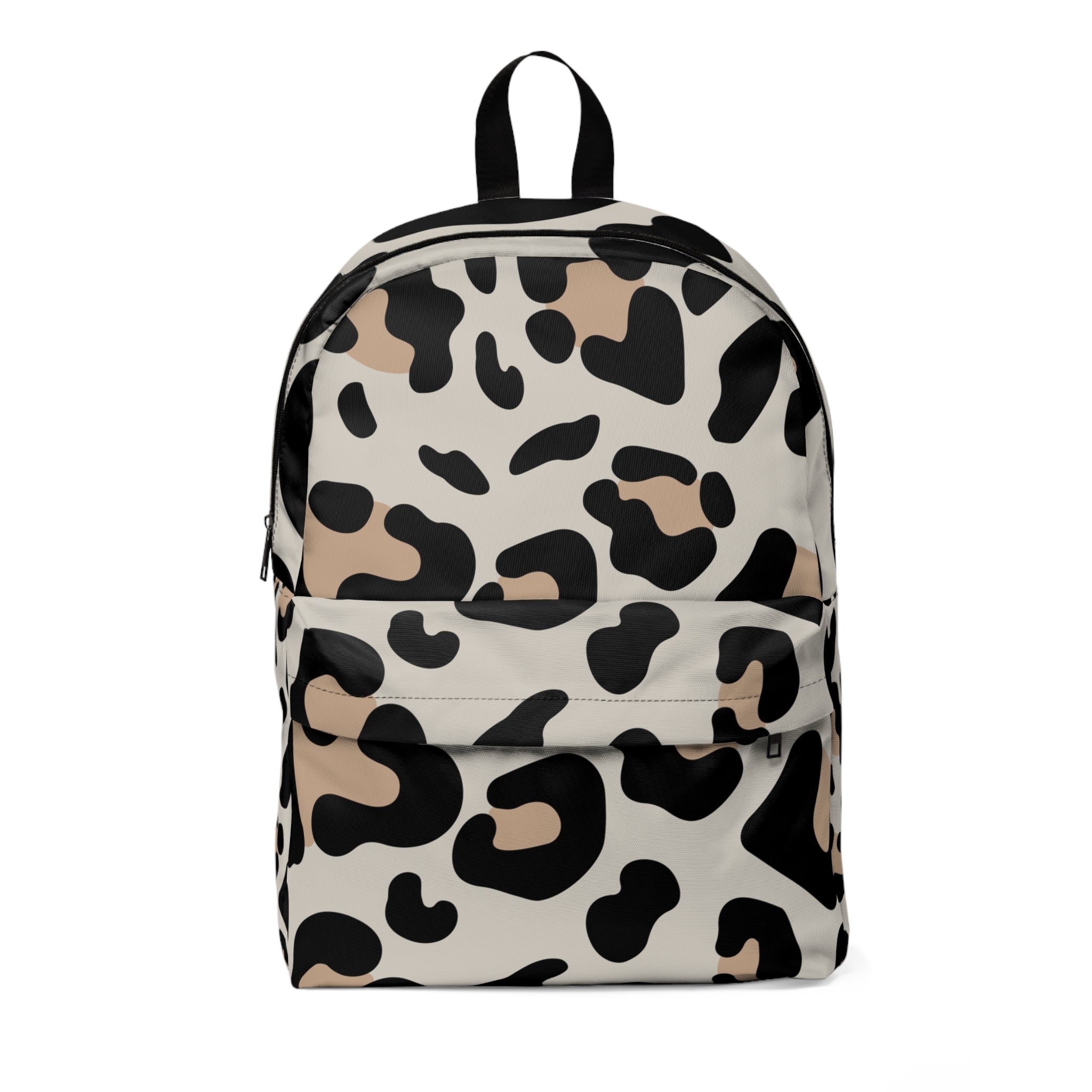 Classic Leopard Print Backpack, Artsulli - Art is Long, Life is Short, Bags, Size, One size, , , , , 24571462542505568380