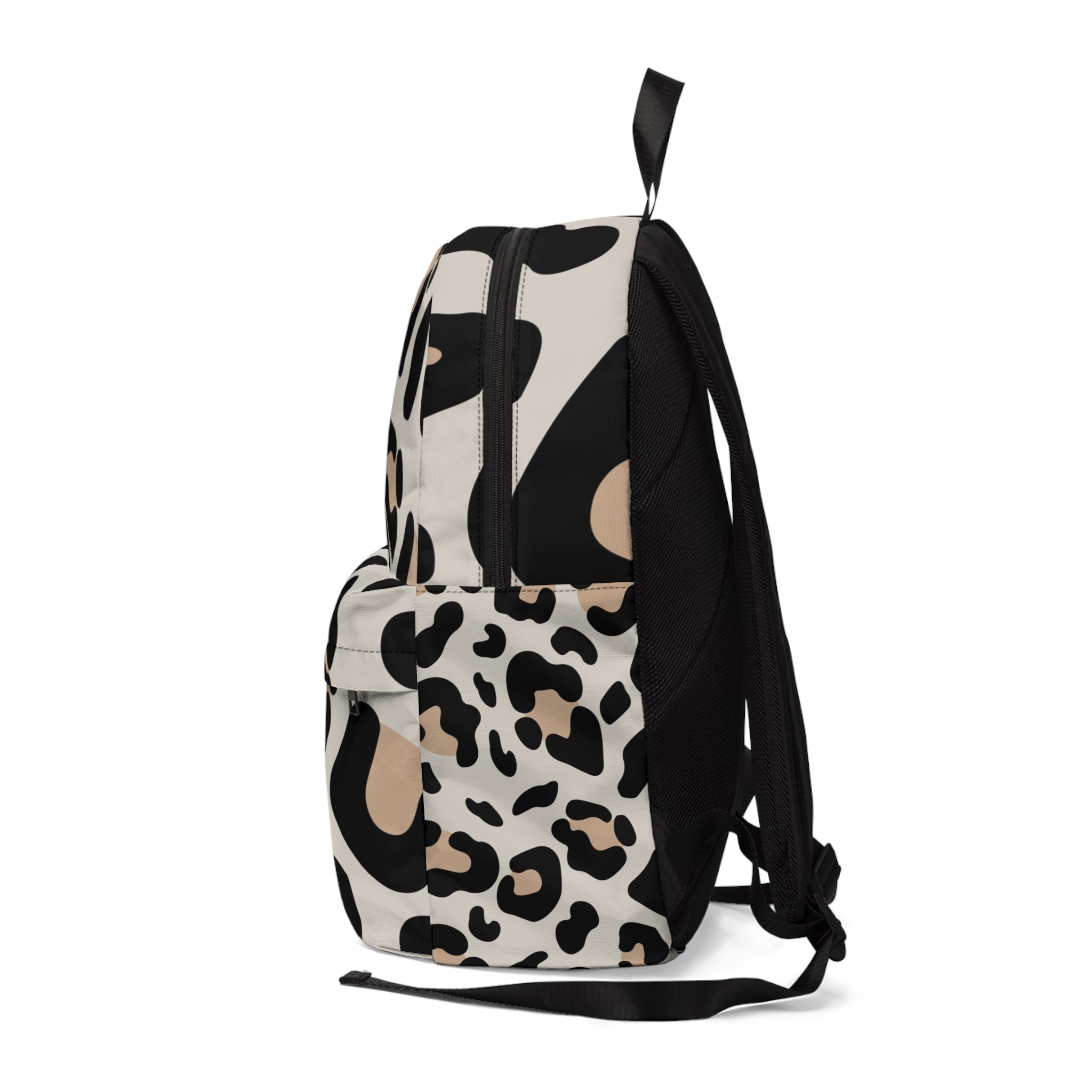 Classic Leopard Print Backpack, Artsulli - Art is Long, Life is Short, Bags, , , , , , , 
