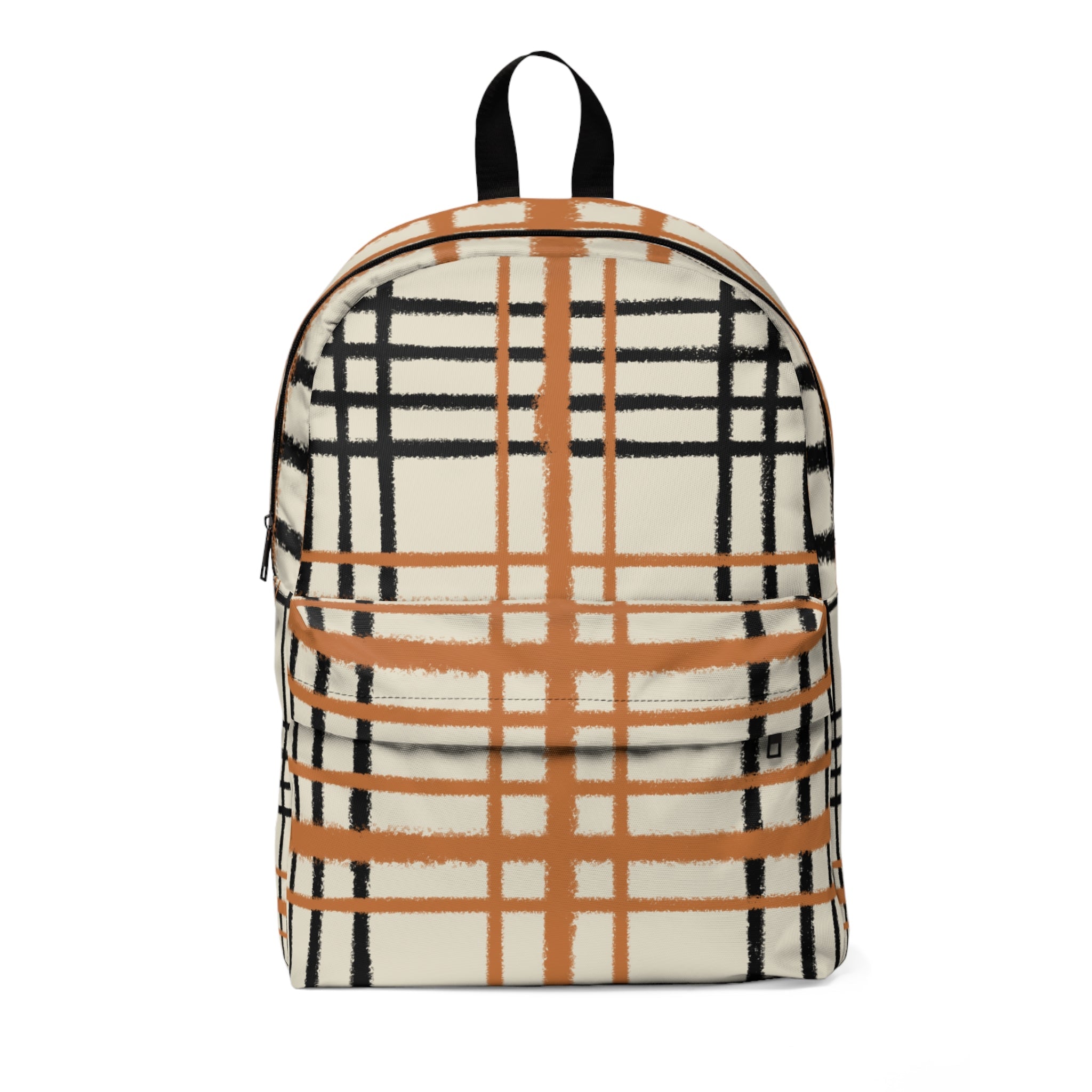 Classic Plaid Backpack, Artsulli - Art is Long, Life is Short, Bags, Size, One size, , , , , 24211771425112957251