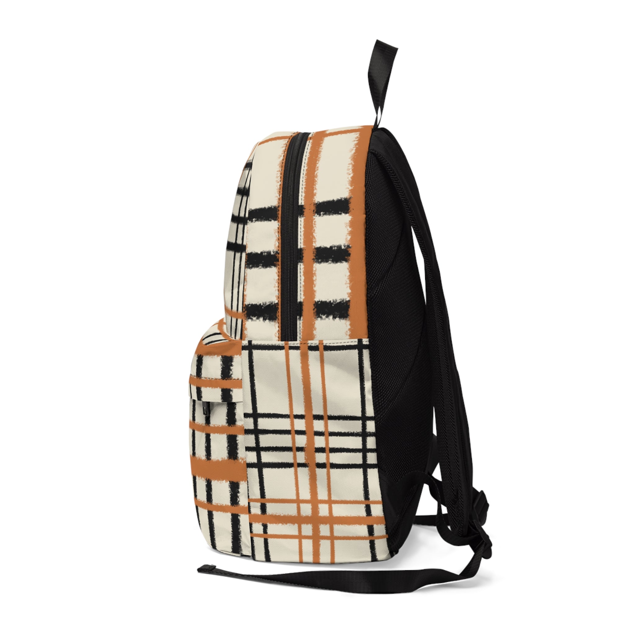 Classic Plaid Backpack, Artsulli - Art is Long, Life is Short, Bags, , , , , , , 
