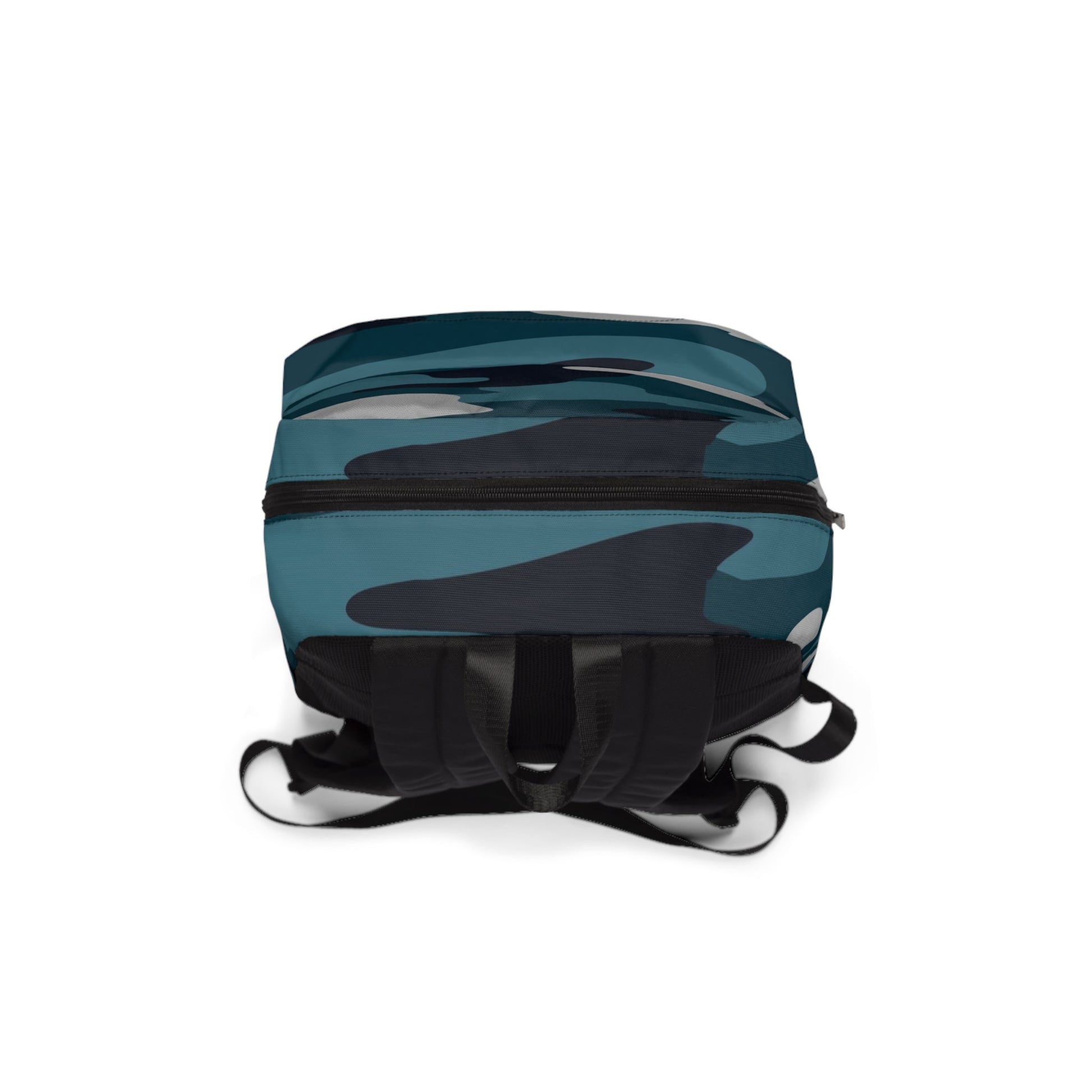 Classic Teal Camo Backpack, Artsulli - Art is Long, Life is Short, Bags, , , , , , , 