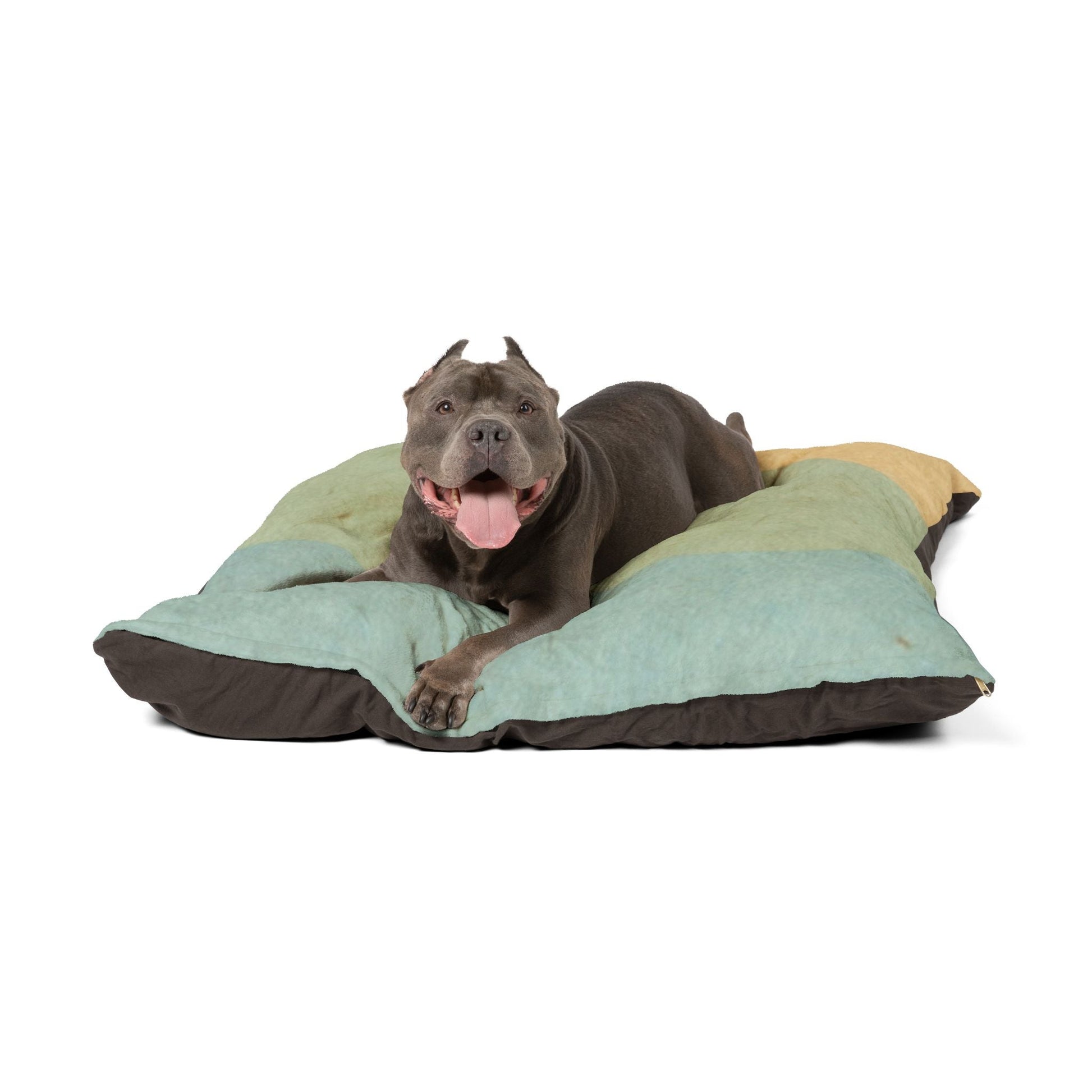 Printify Colorblock Plush Pet Bed 2025
