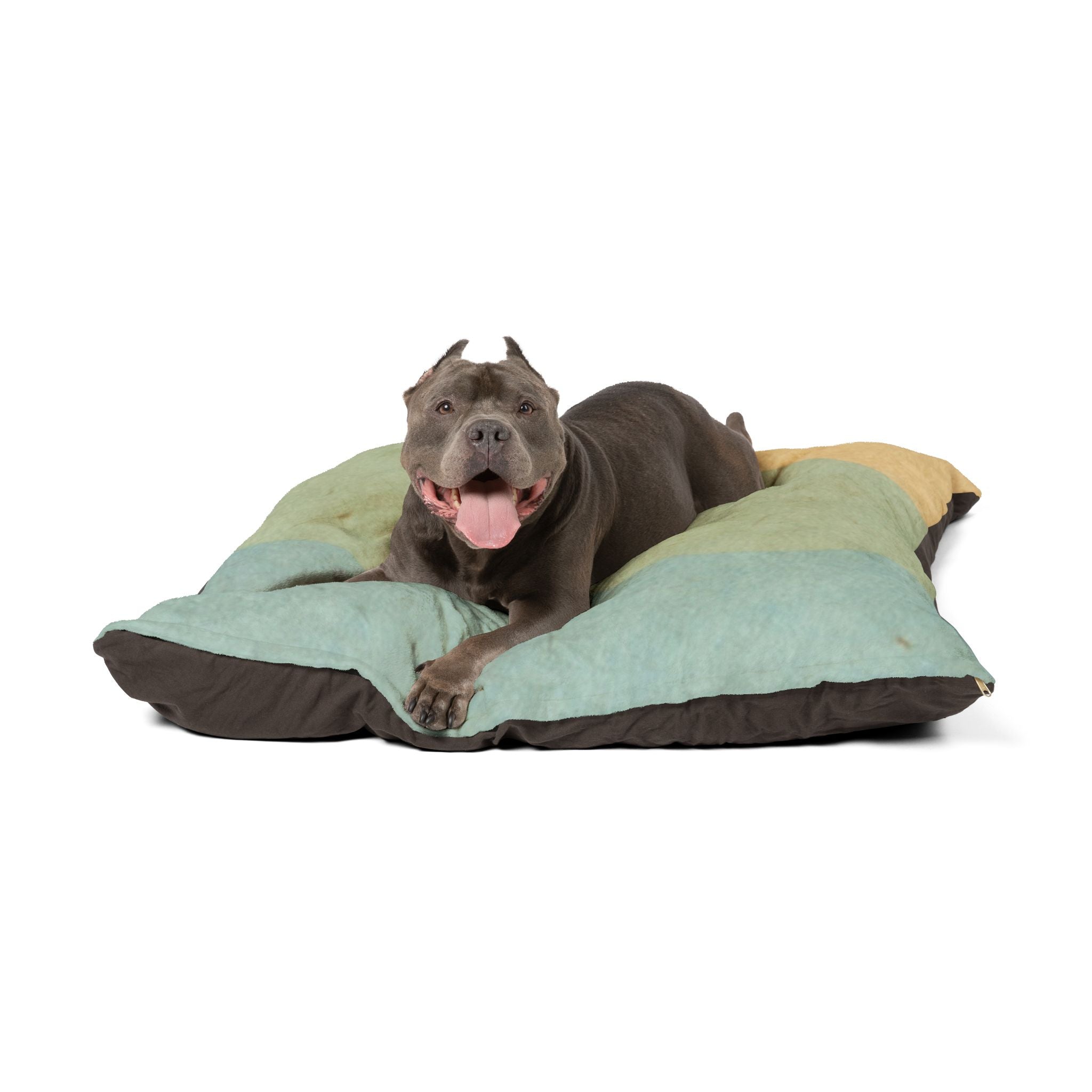 Printify Colorblock Plush Pet Bed 2025