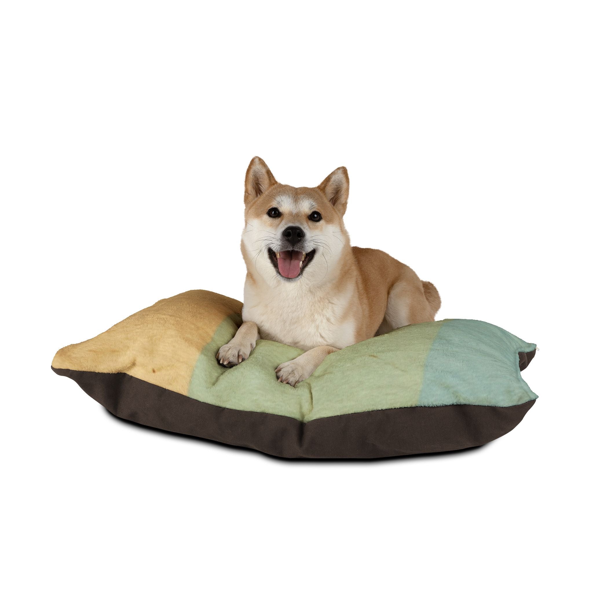 Printify Colorblock Plush Pet Bed 2025