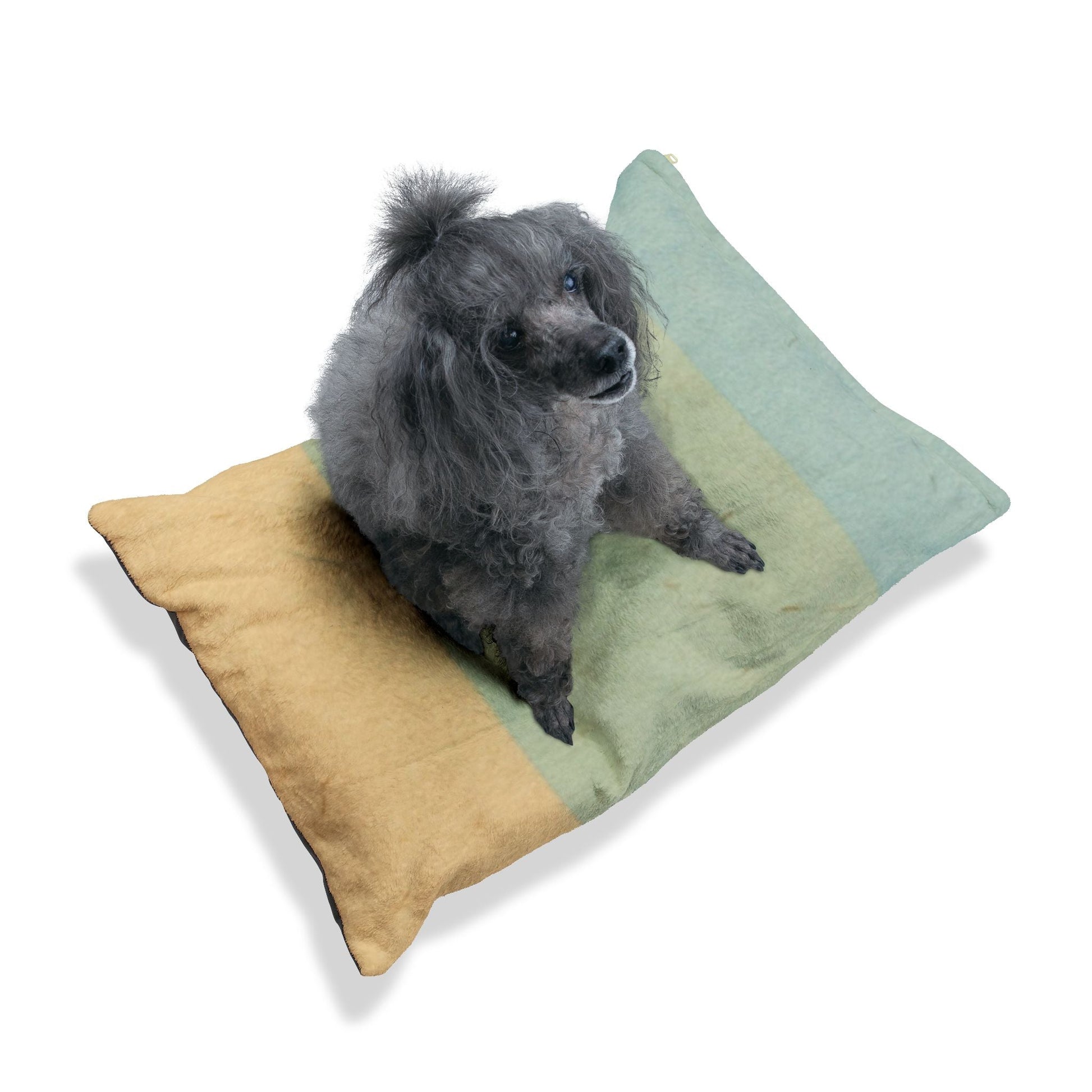 Printify Colorblock Plush Pet Bed 2025