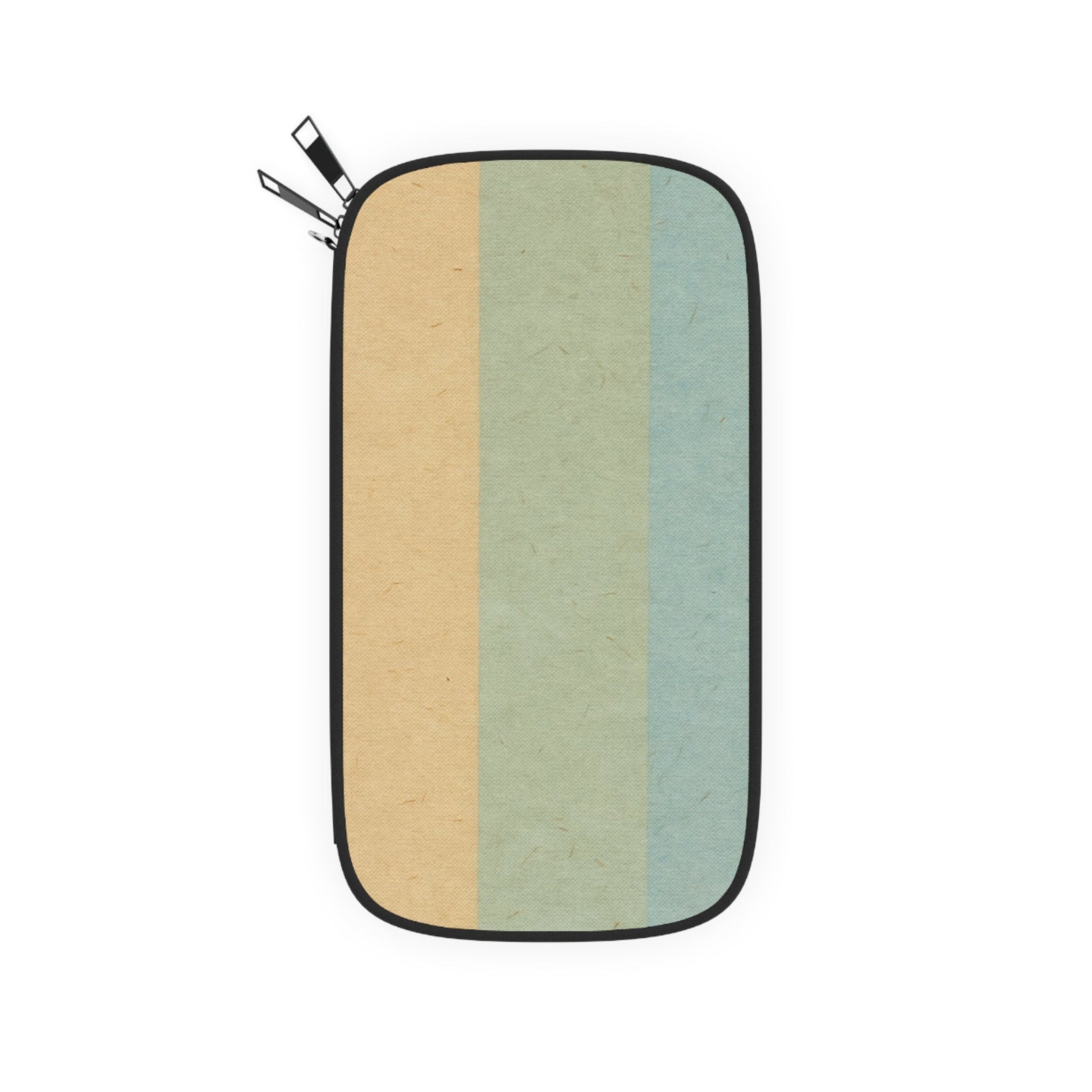 Colorblock Stripe Travel Pouch, Artsulli - Art is Long, Life is Short, Bags, , , , , , , 