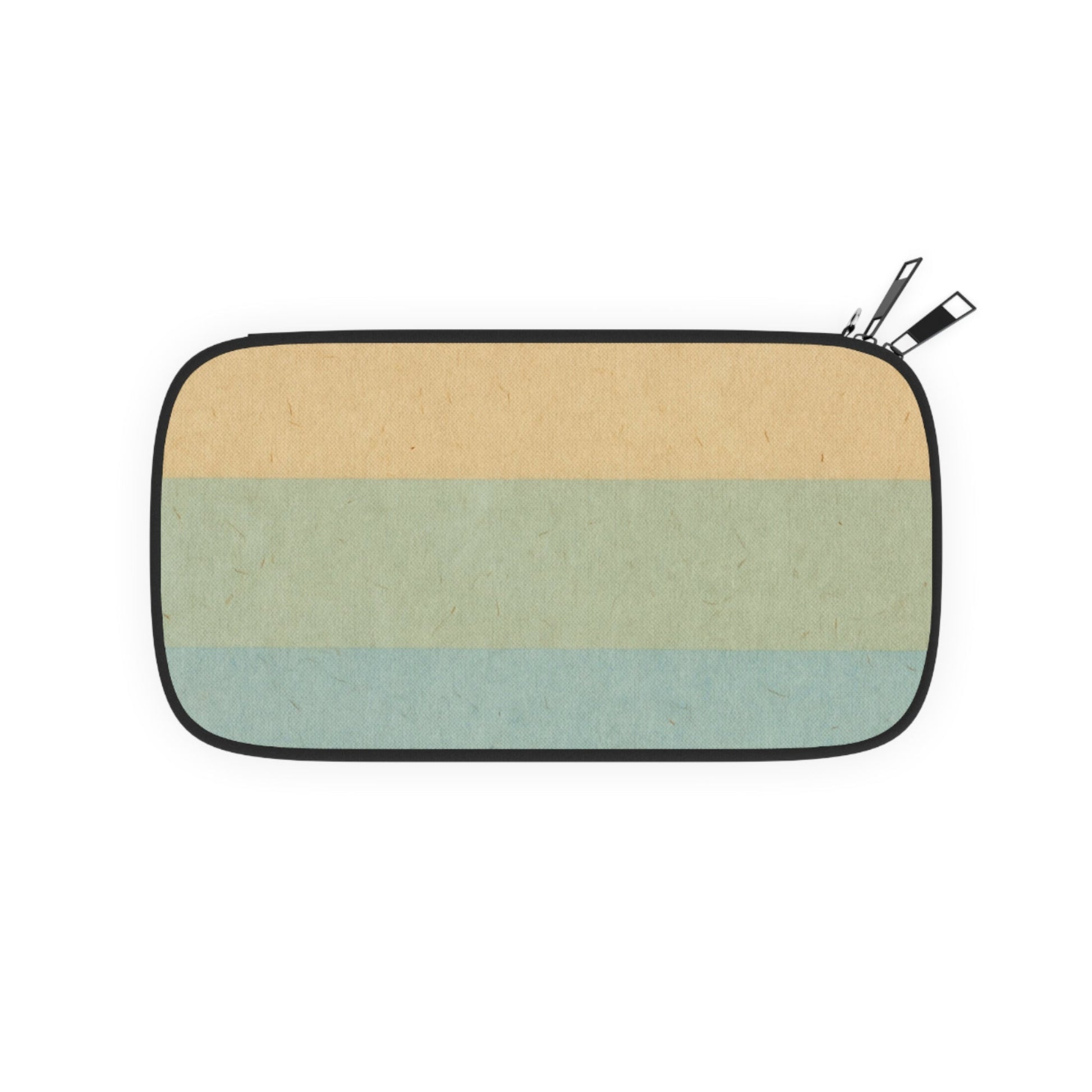 Colorblock Stripe Travel Pouch, Artsulli - Art is Long, Life is Short, Bags, Size, 4.7" x 9.1", , , , , 28136464446395928108
