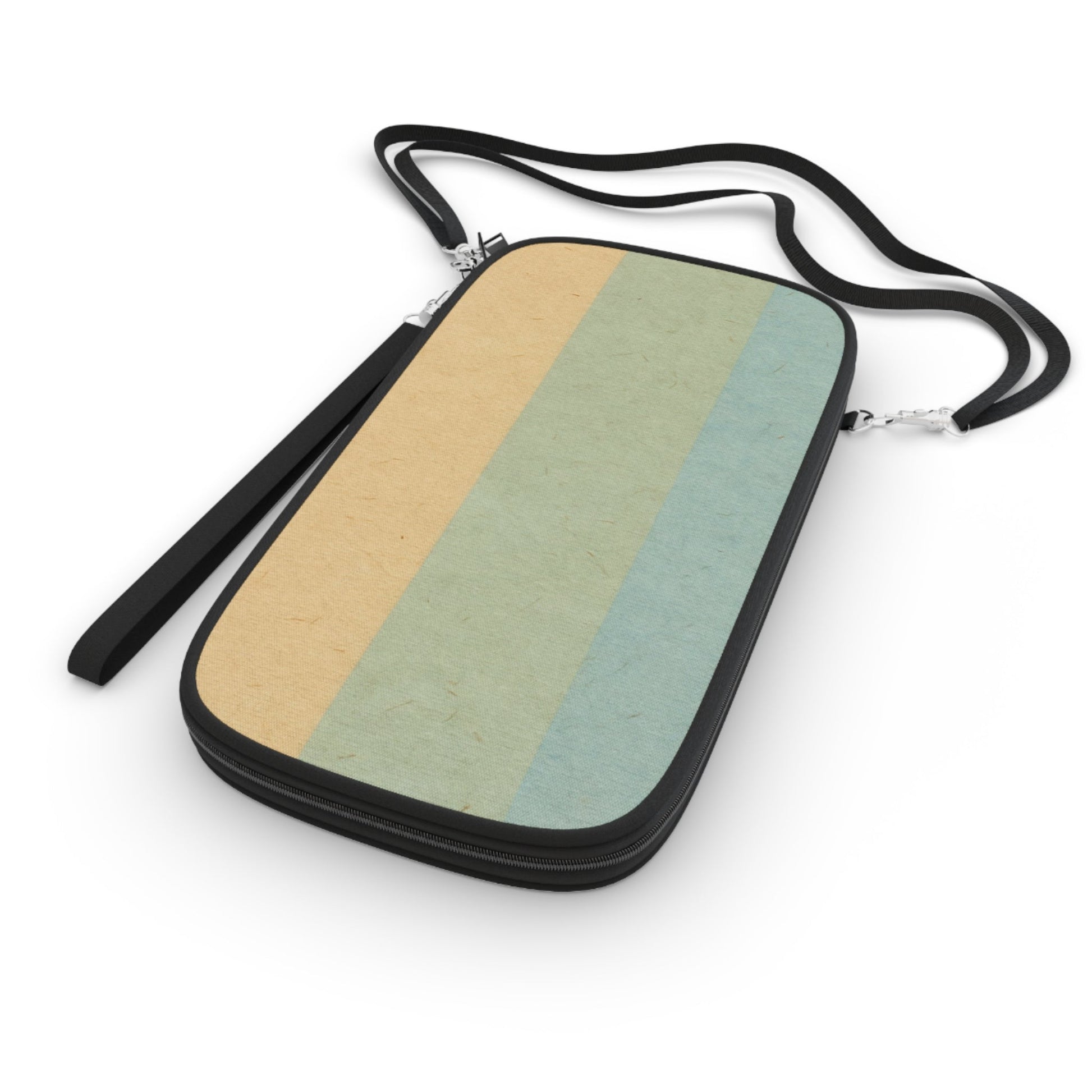 Colorblock Stripe Travel Pouch, Artsulli - Art is Long, Life is Short, Bags, , , , , , , 