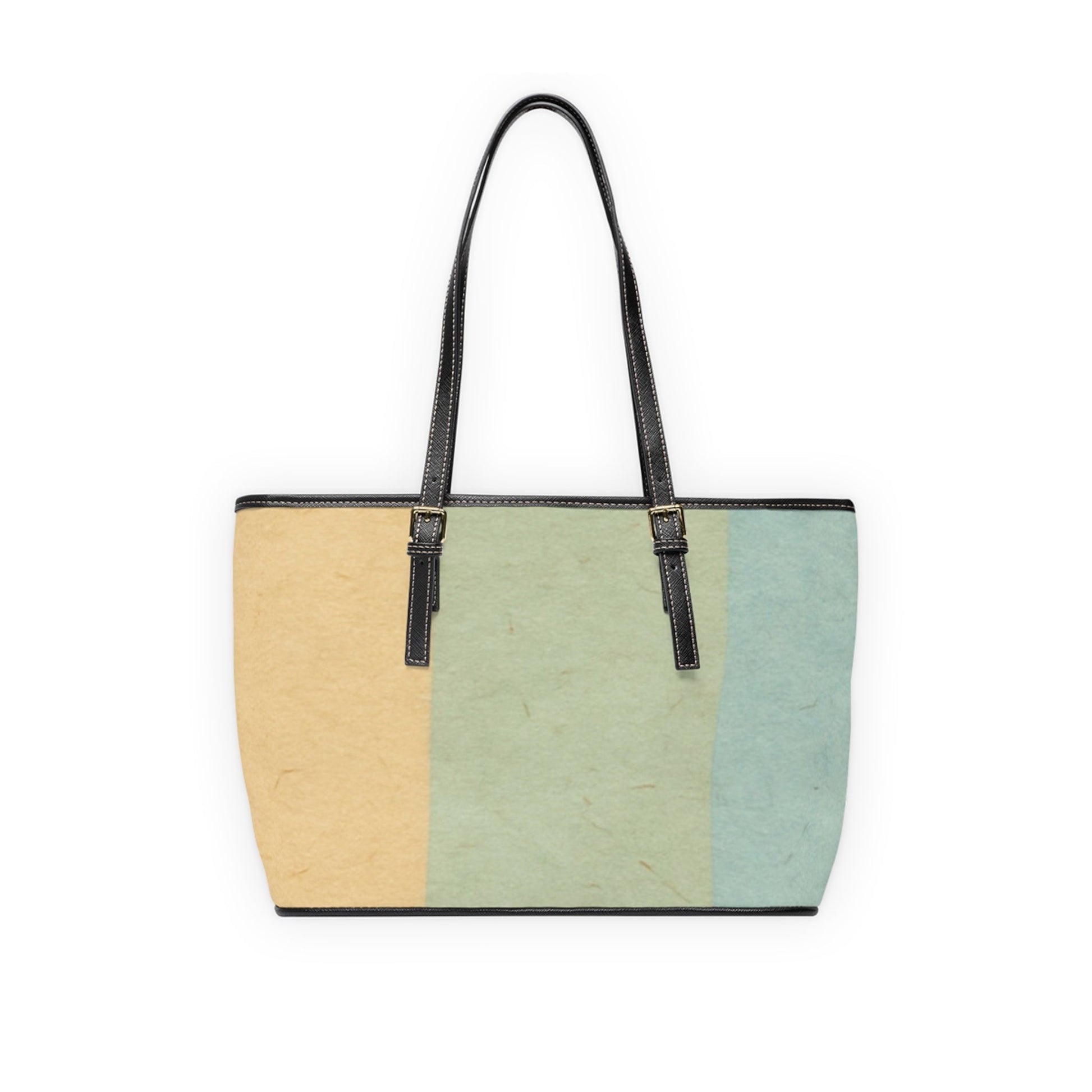 Printify Colorblock Vertical Stripe Shoulder Bag 2025