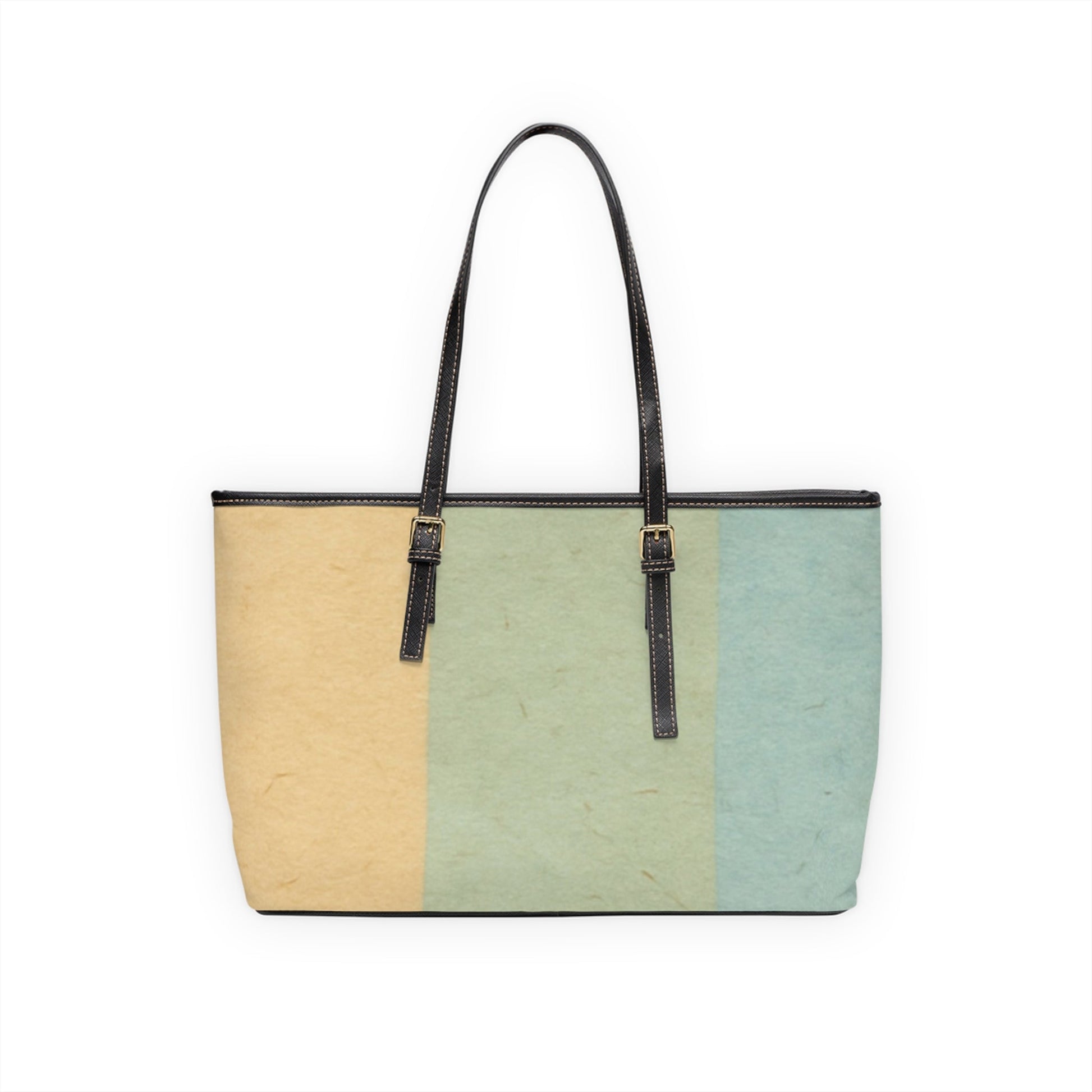 Printify Colorblock Vertical Stripe Shoulder Bag 2025