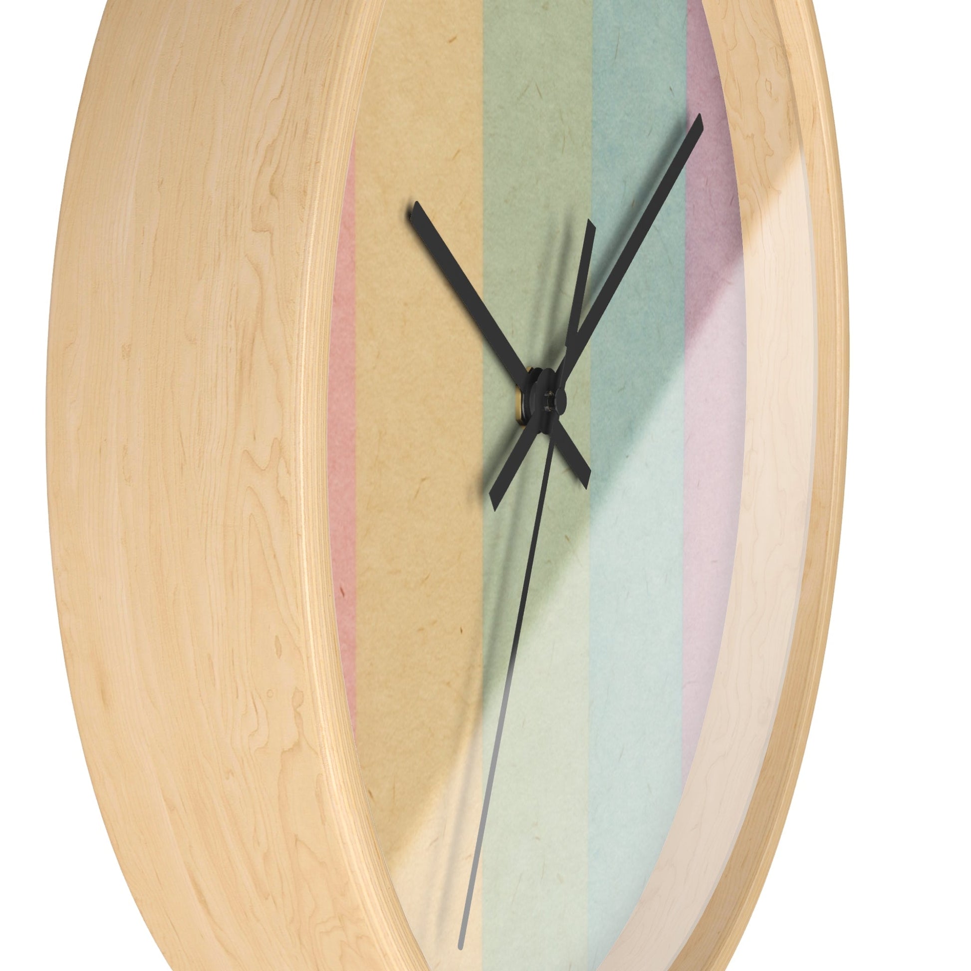 Colorblock Wall Clock, Artsulli - Art is Long, Life is Short, Home Decor, , , , , , , 