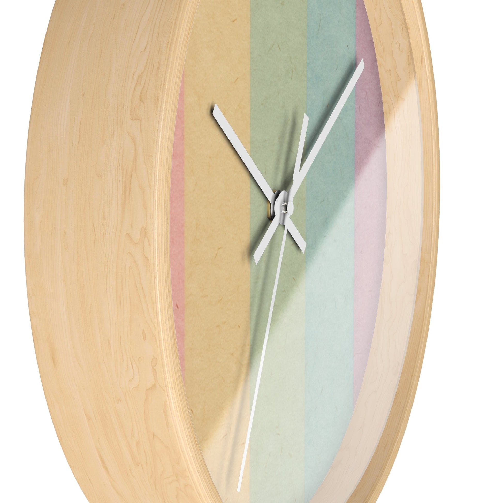 Colorblock Wall Clock, Artsulli - Art is Long, Life is Short, Home Decor, , , , , , , 