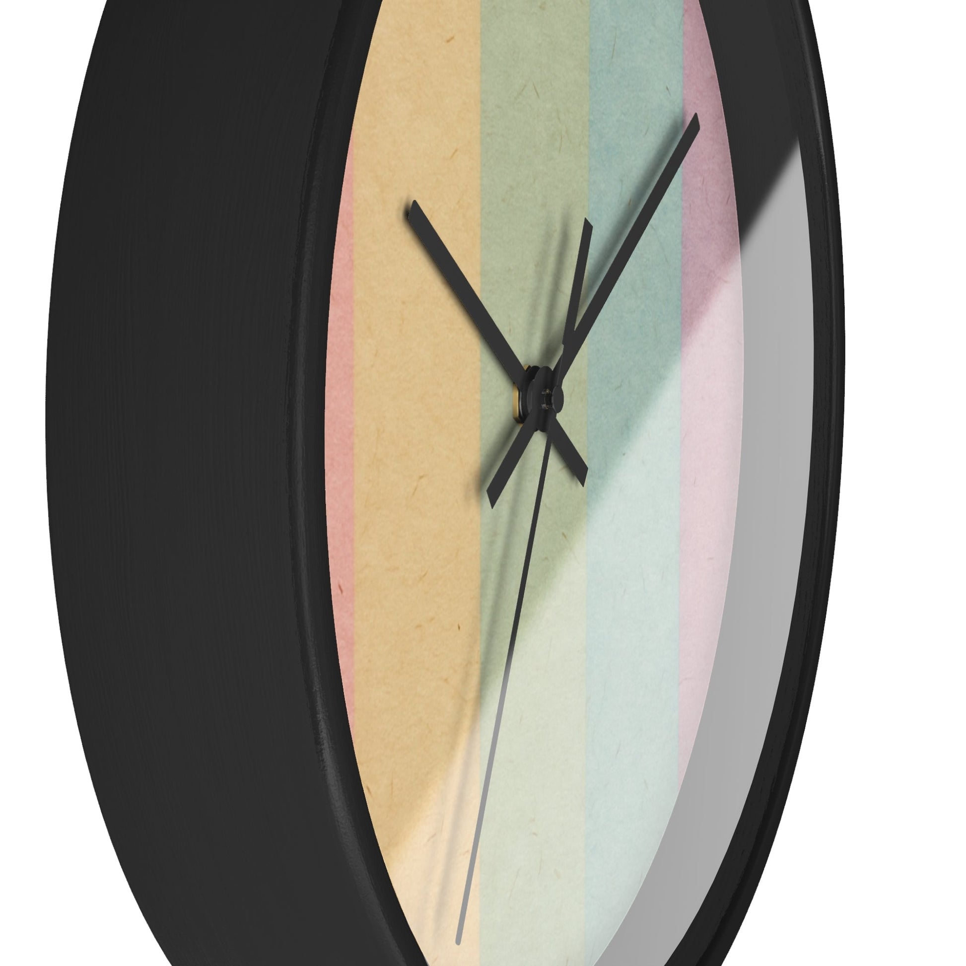 Colorblock Wall Clock, Artsulli - Art is Long, Life is Short, Home Decor, , , , , , , 