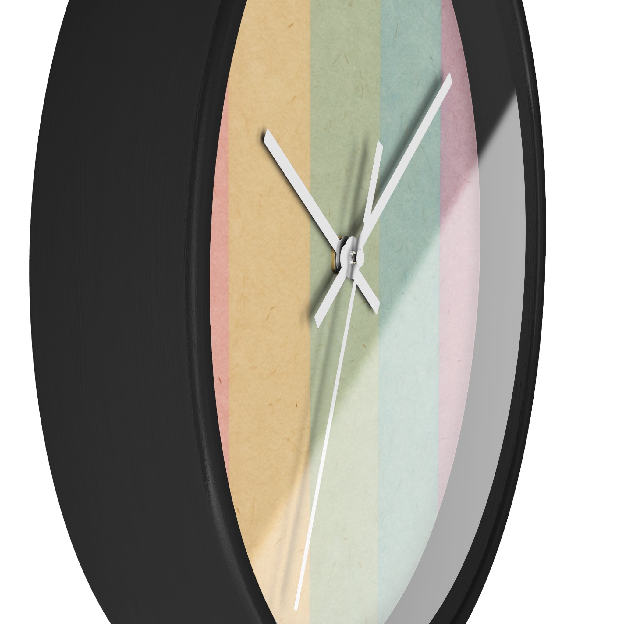 Colorblock Wall Clock, Artsulli - Art is Long, Life is Short, Home Decor, , , , , , , 